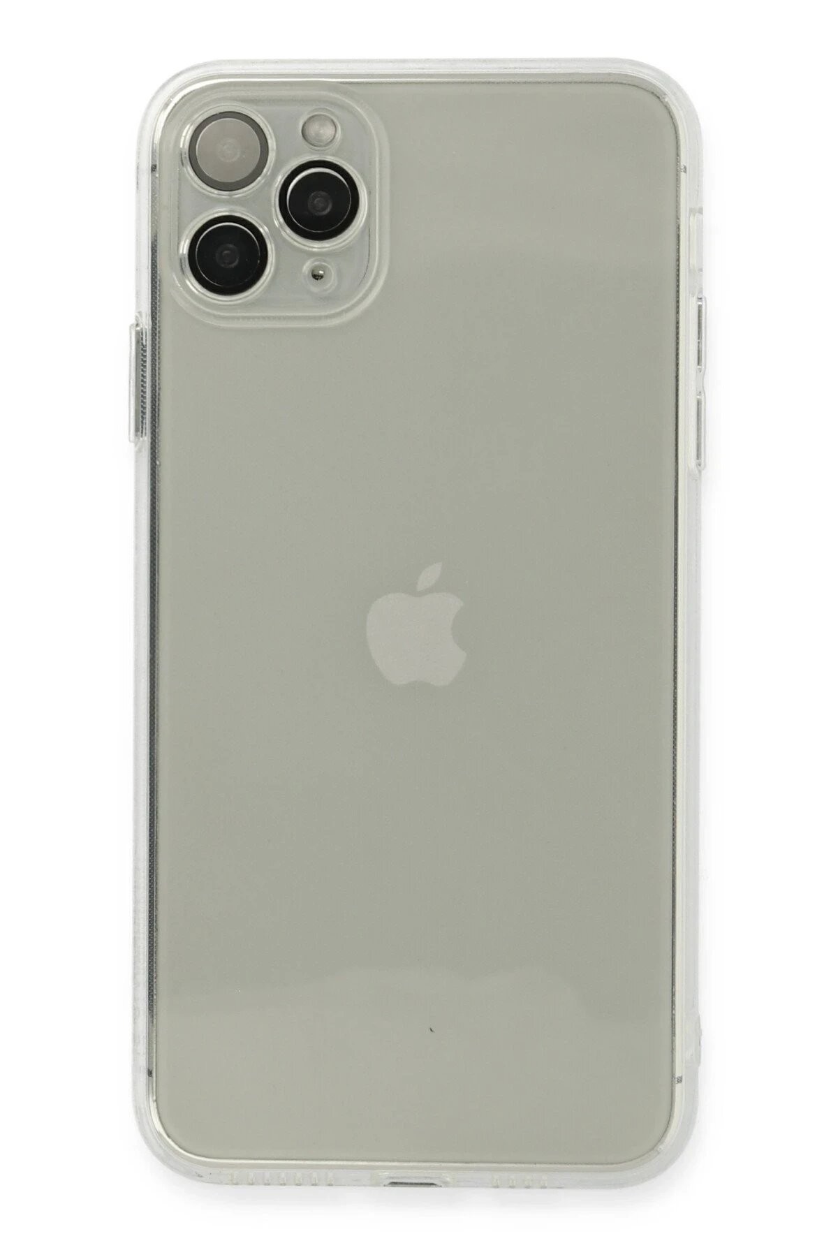 iPhone 11 Pro Max Kılıf Fly Lens Silikon - Şeffaf
