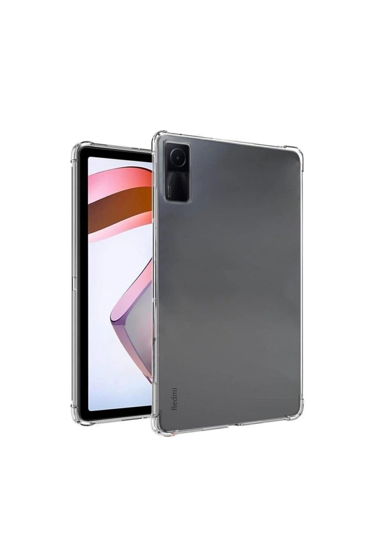 Xiaomi Redmi Pad SE 4G Kılıf Anti Şeffaf Tablet Silikon - Şeffaf