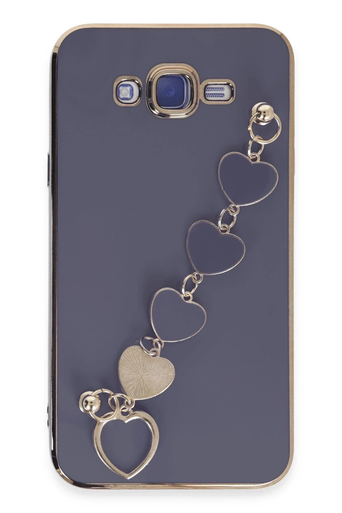 Samsung Galaxy J7 Kılıf Esila Silikon - Gri