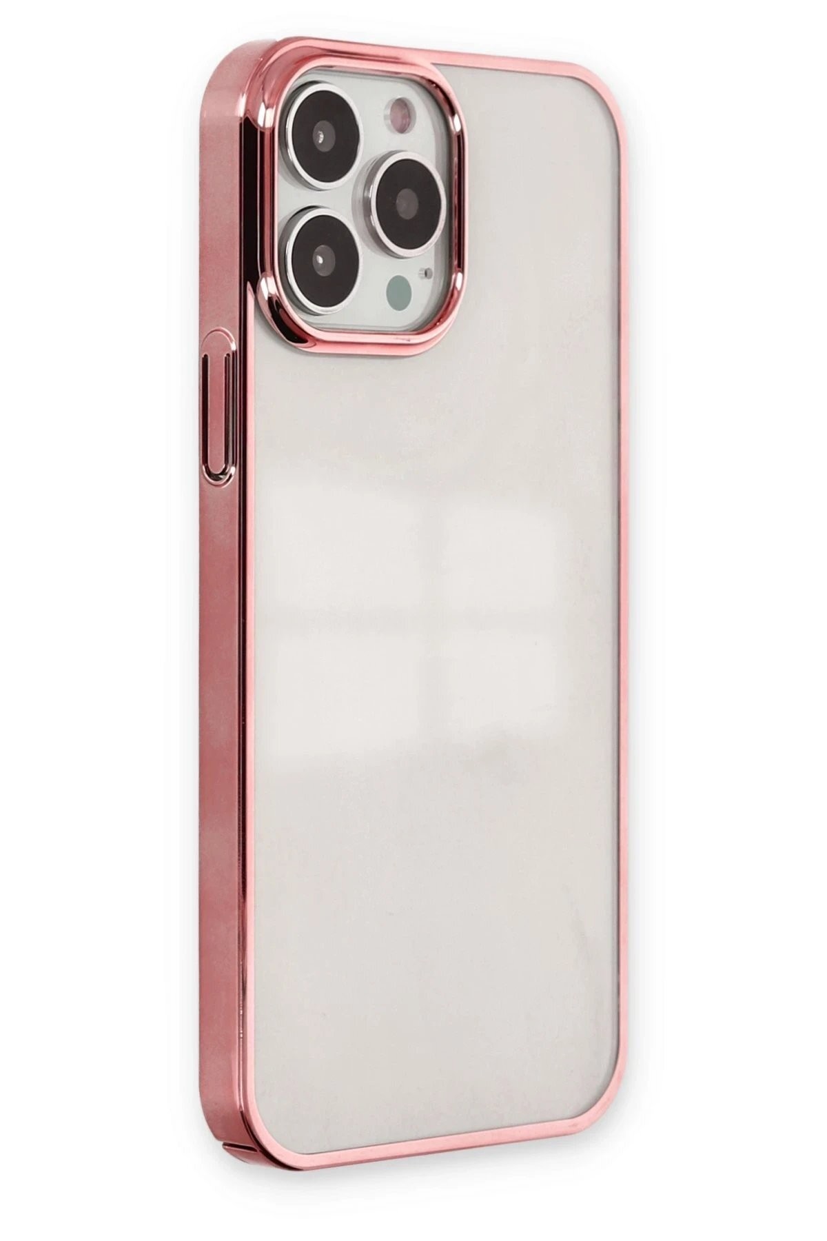 iPhone 13 Pro Max Kılıf Element Silikon - Pembe