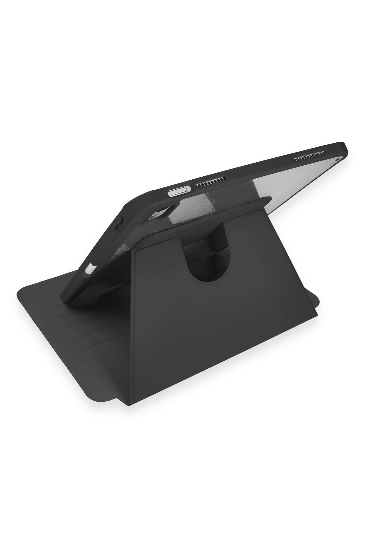 iPad 10.2 (7.nesil) Kılıf Starling 360 Kalemlikli Tablet Kılıf - Siyah