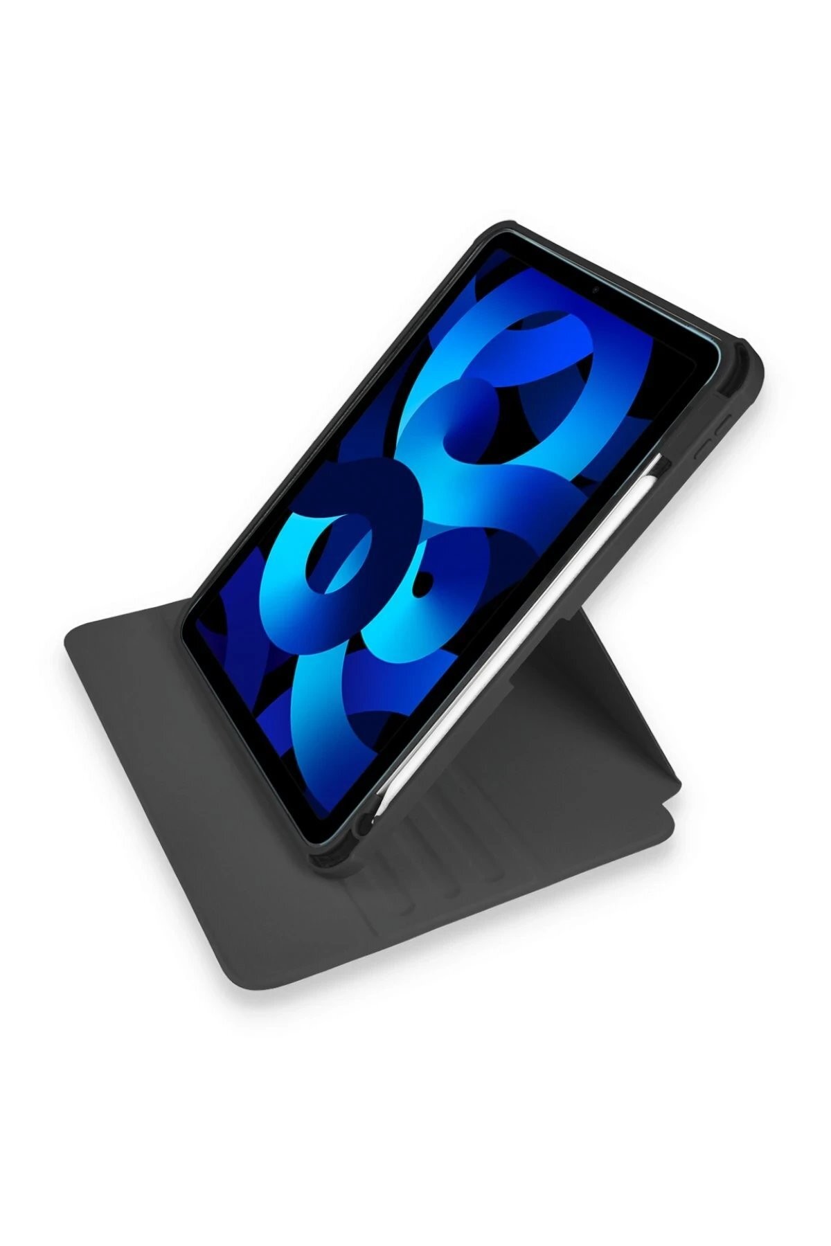 iPad 10.2 (7.nesil) Kılıf Starling 360 Kalemlikli Tablet Kılıf - Siyah