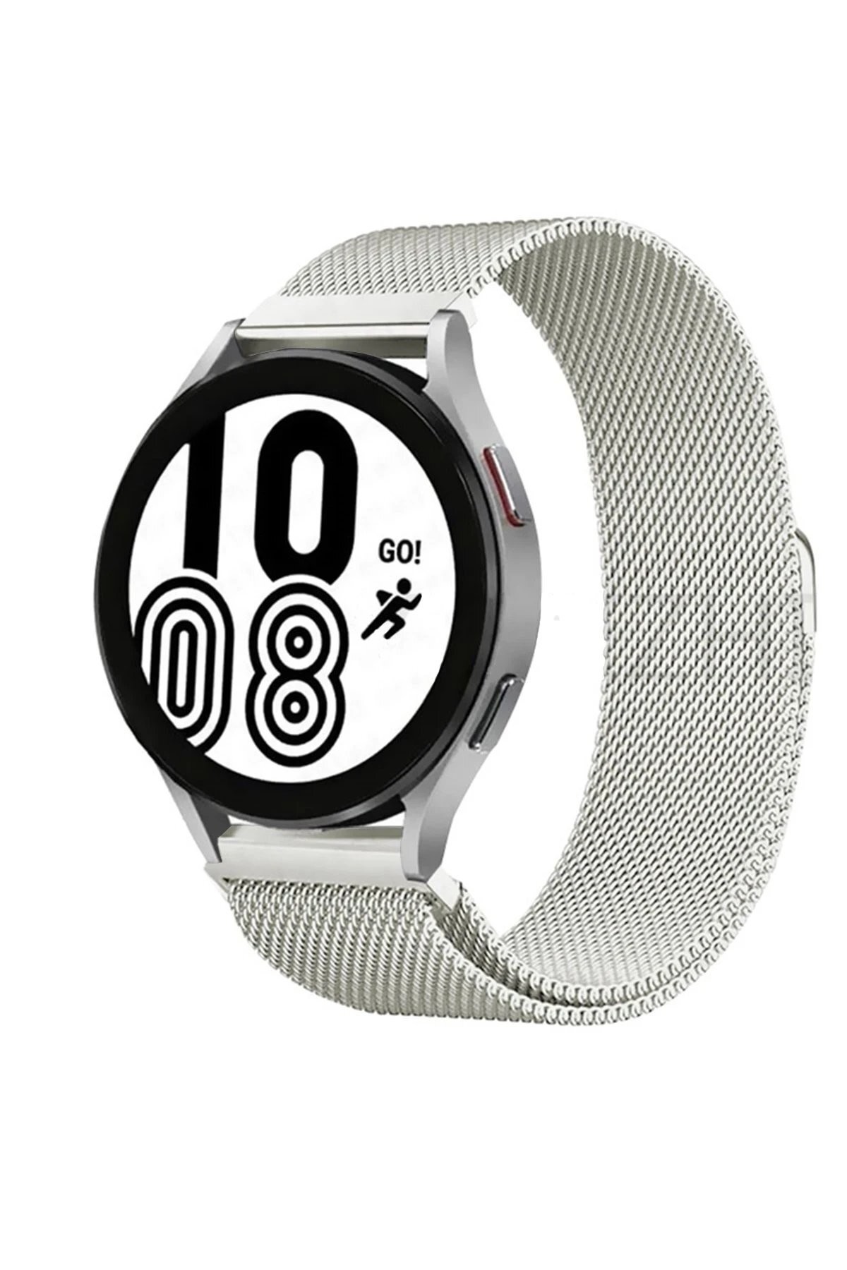 Watch 22mm Metal Mıknatıslı Kordon - Gümüş