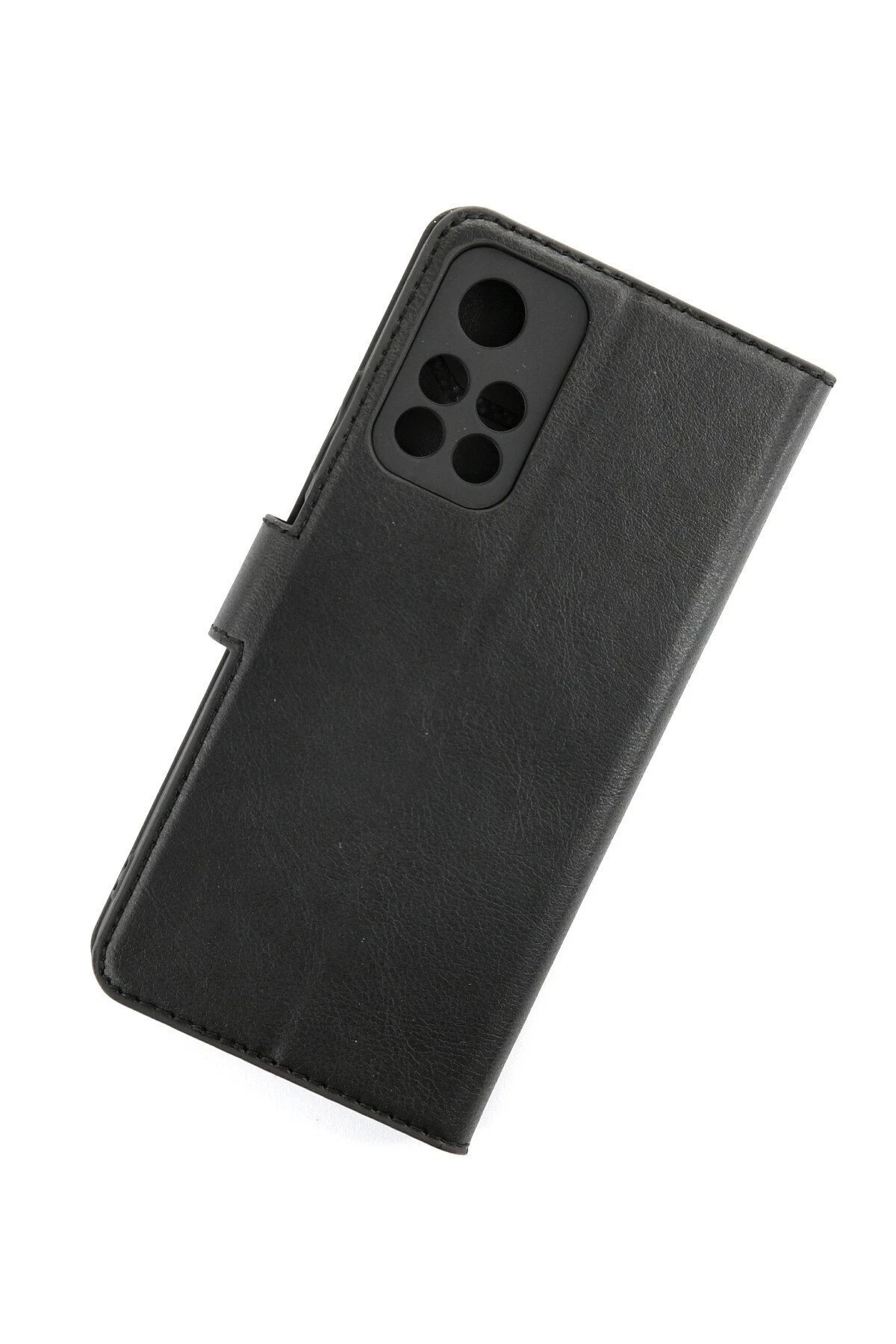 Xiaomi Redmi Note 11T Kılıf Trend S Plus Kapaklı Kılıf - Siyah