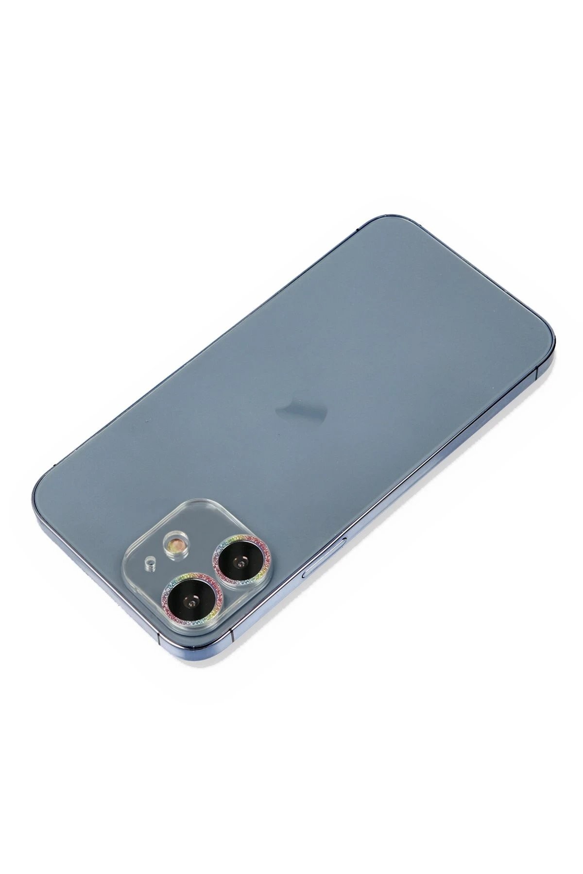 iPhone 12 Shine Kamera Lens Koruma Cam - Rainbow
