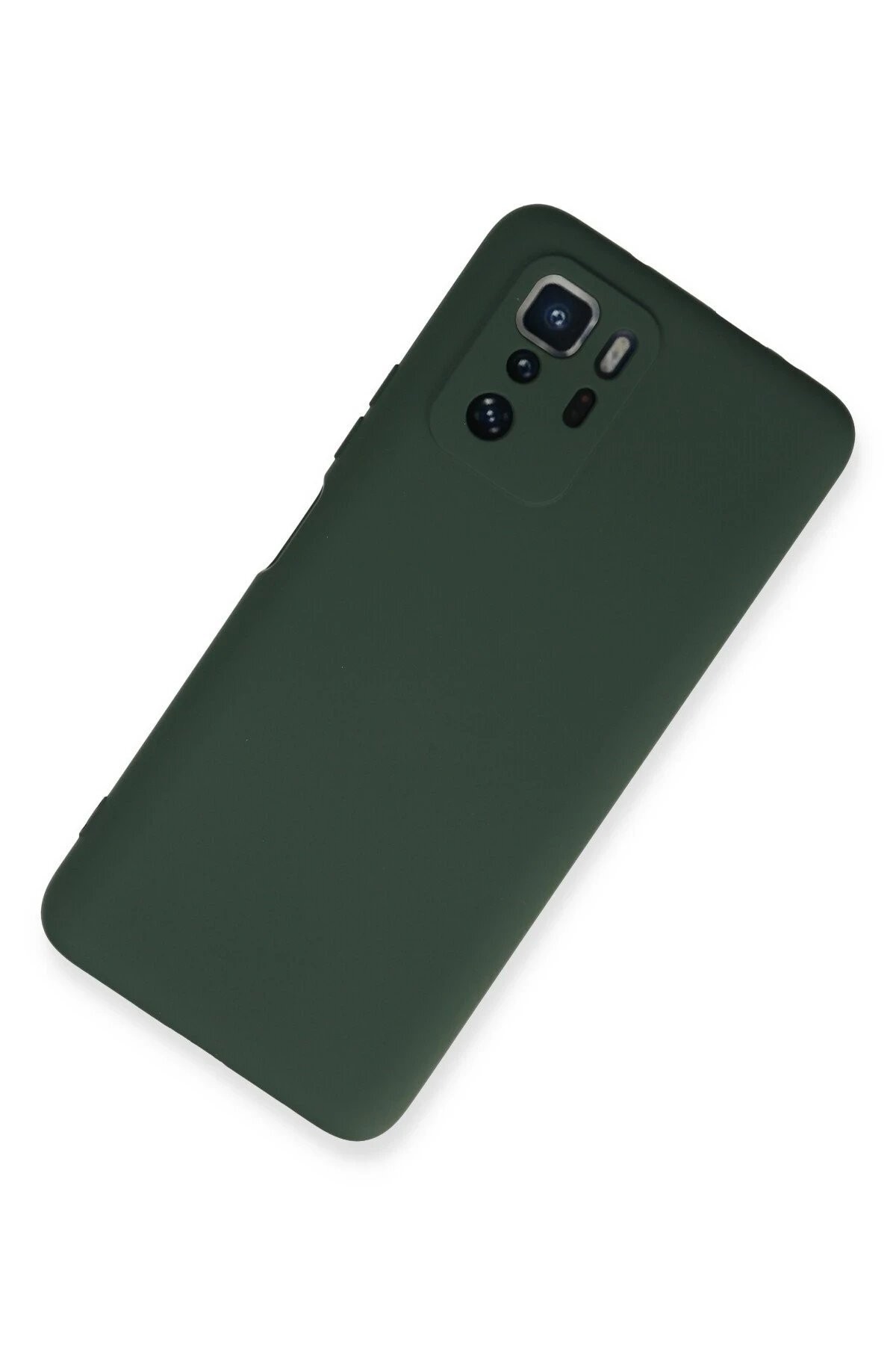 Xiaomi Poco X3 GT Kılıf Nano içi Kadife Silikon - Koyu Yeşil