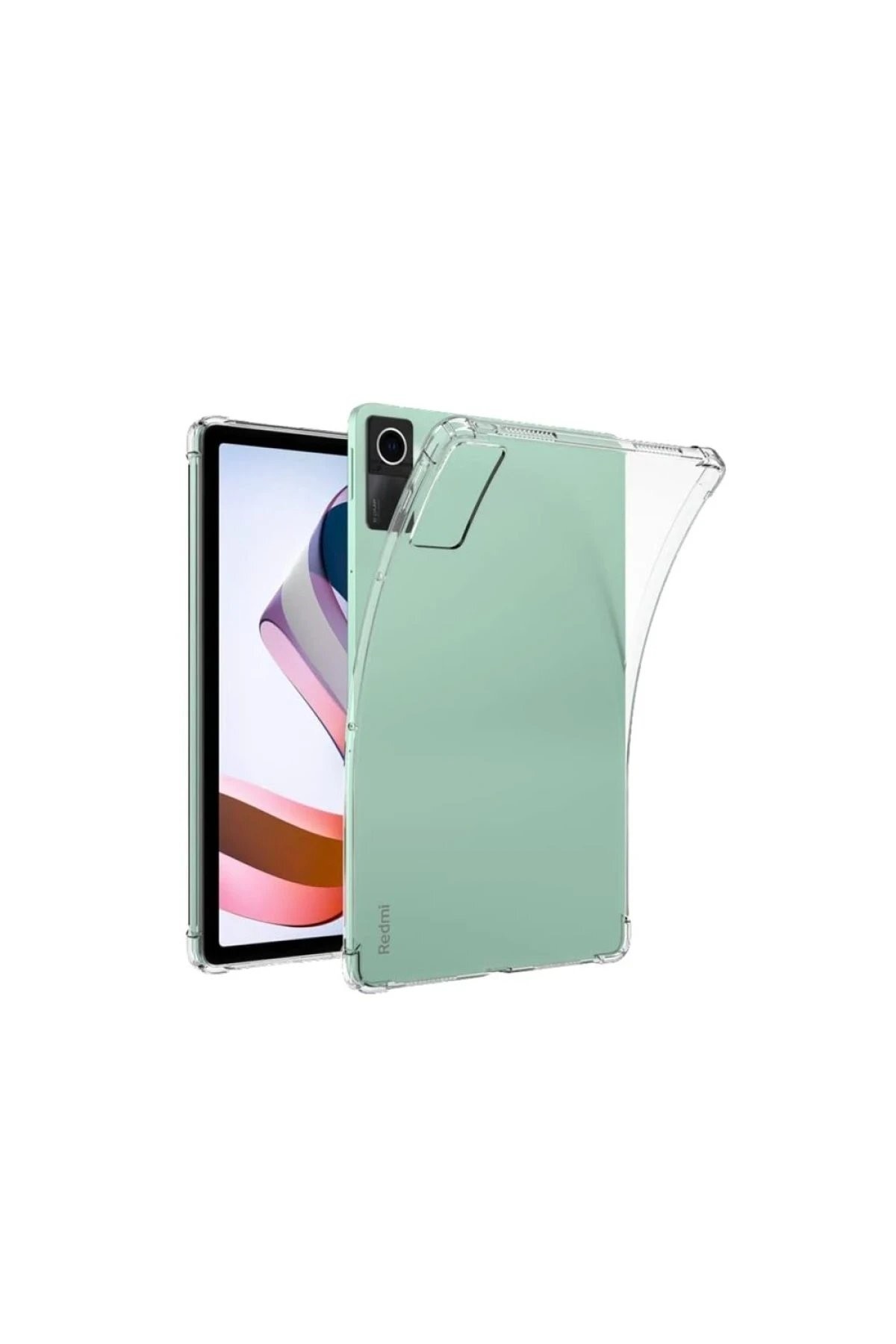 Xiaomi Redmi Pad SE 4G Kılıf Anti Şeffaf Tablet Silikon - Şeffaf