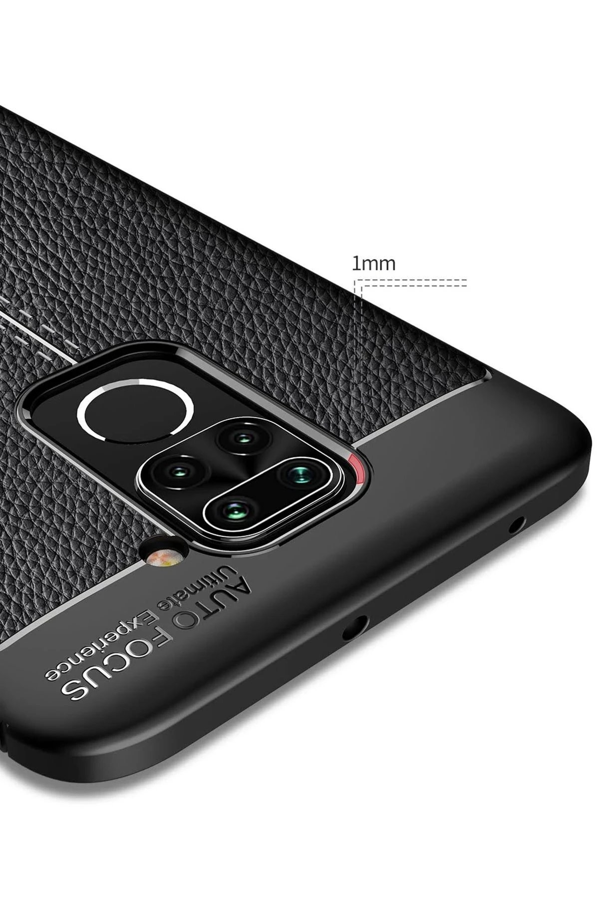 Xiaomi Redmi Note 9 Kılıf Auto Focus Kapak - Lacivert
