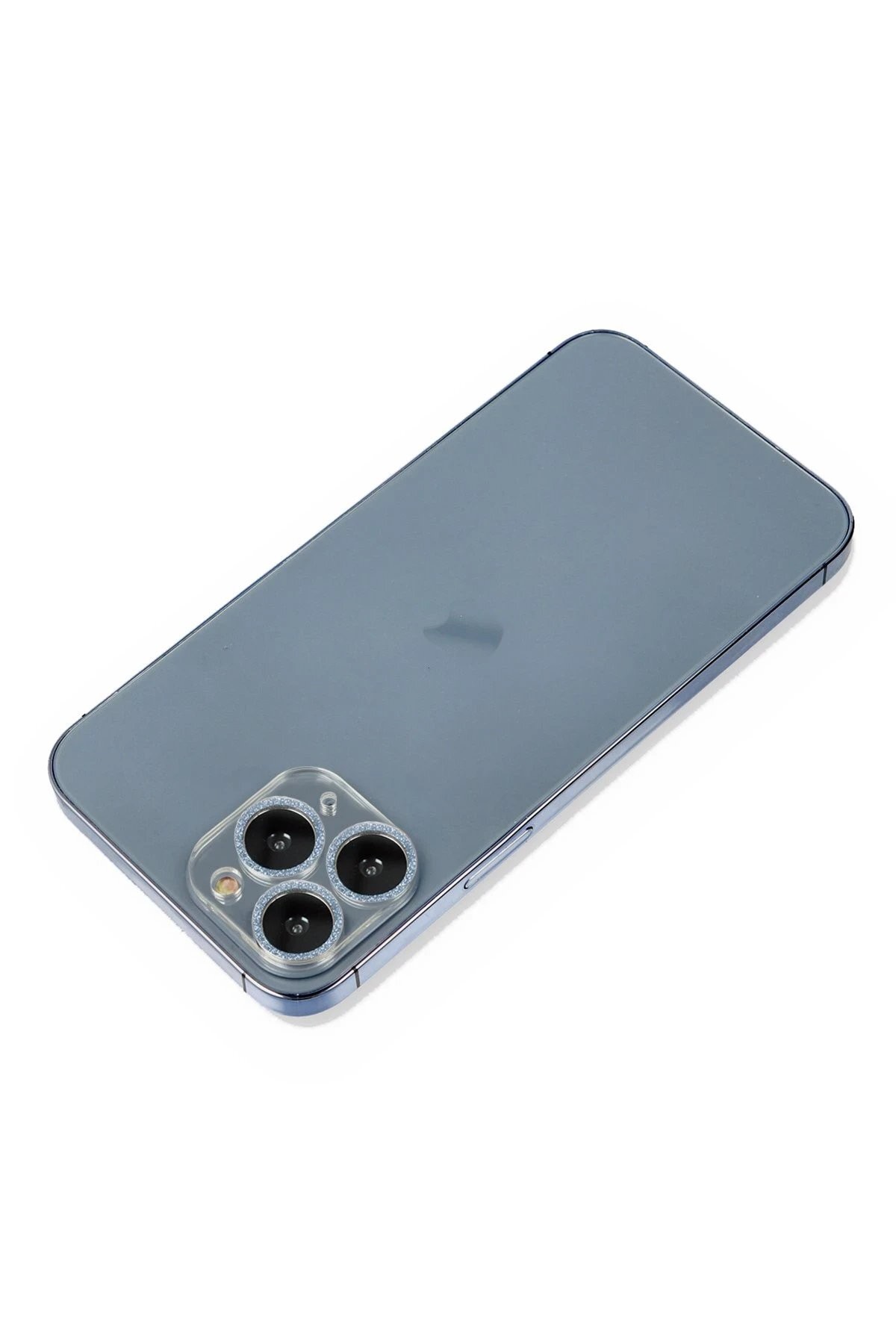 iPhone 11 Pro Max Shine Kamera Lens Koruma Cam - Sierra Blue