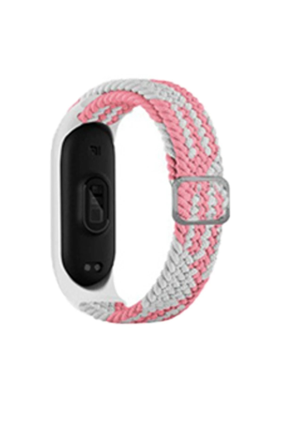 Xiaomi Mi Band 6 Star Kordon - Pembe-Beyaz