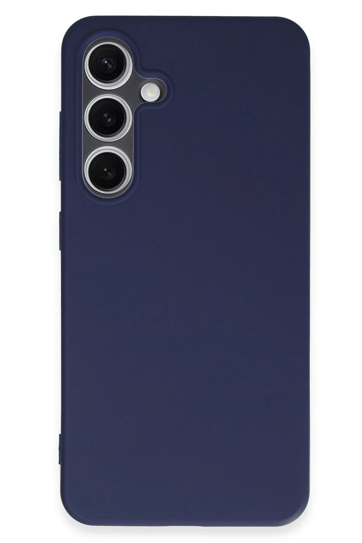 Samsung Galaxy S24 Kılıf First Silikon - Lacivert