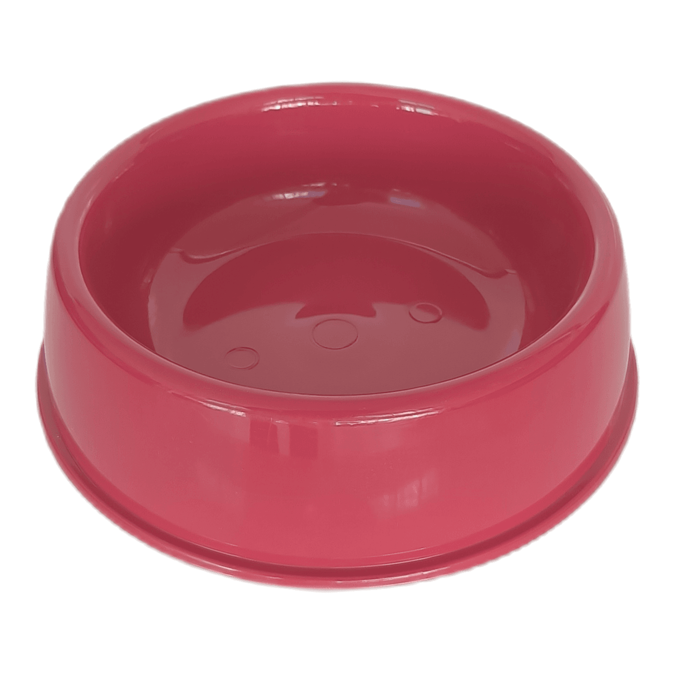 Markapet Kedi Köpek Plastik Mama Ve Su Kabı 20 cm - 200 ml Kırmızı