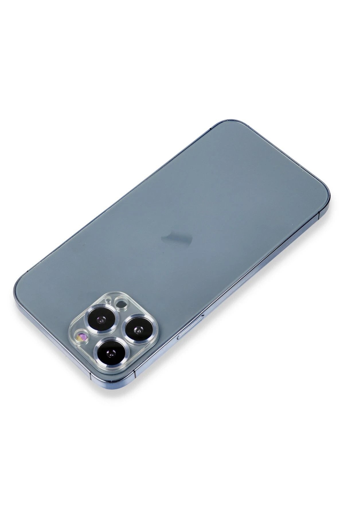 iPhone 14 Pro Metal Kamera Lens Koruma Cam - Sierra Blue