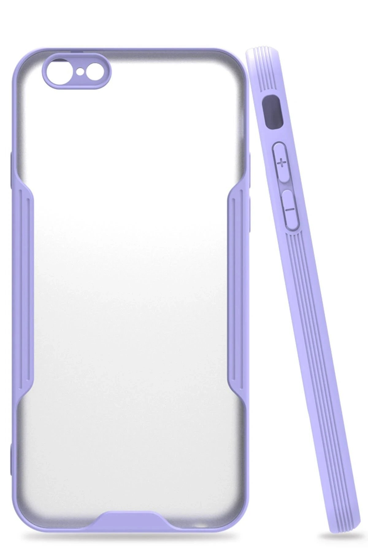iPhone 6 Kılıf Platin Silikon - Lila