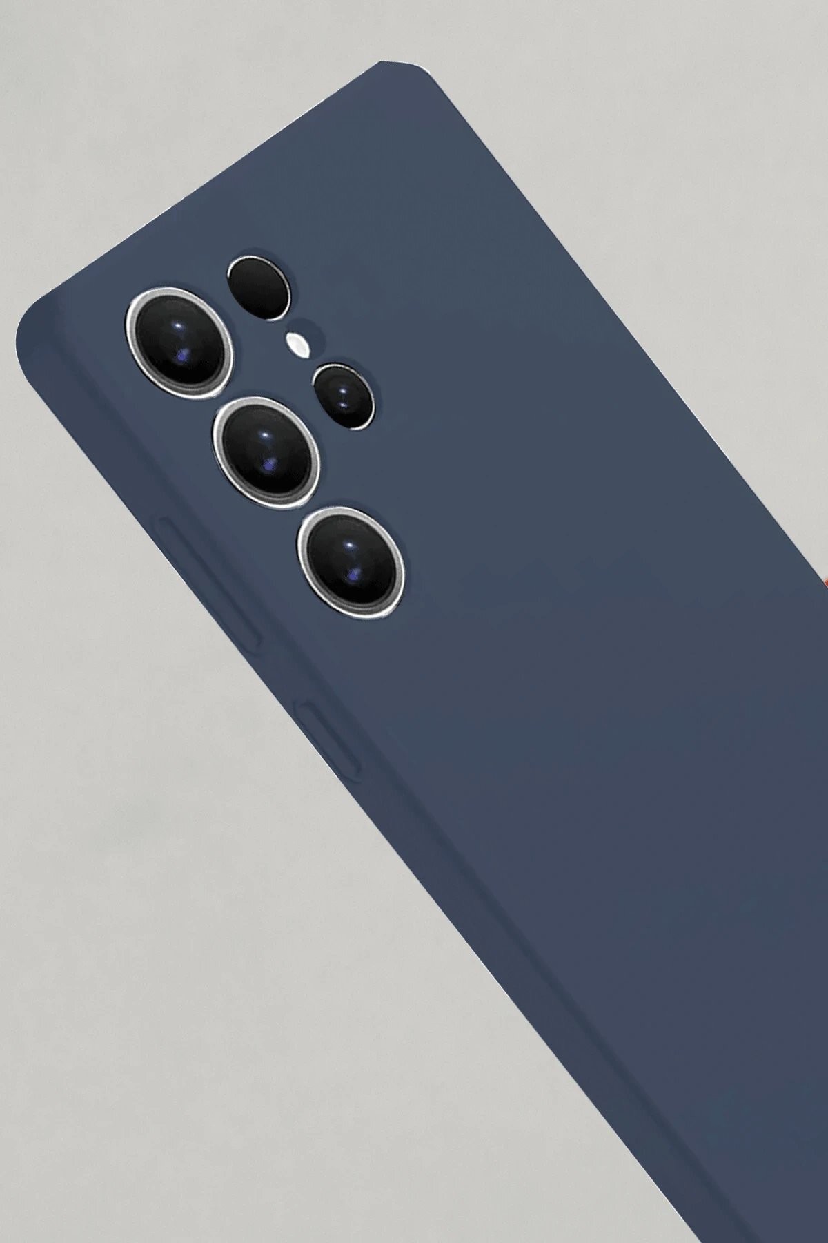 Samsung Galaxy S25 Ultra Kılıf Nano içi Kadife Silikon - Lacivert