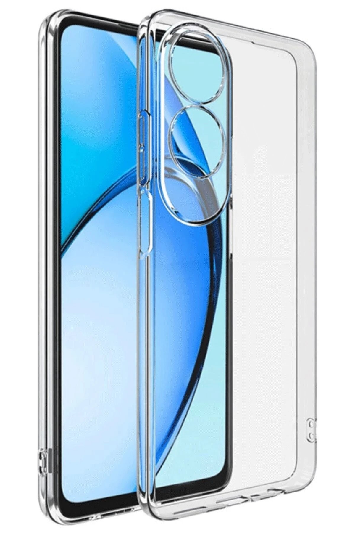 Oppo A60 Kılıf Lüx Şeffaf Silikon