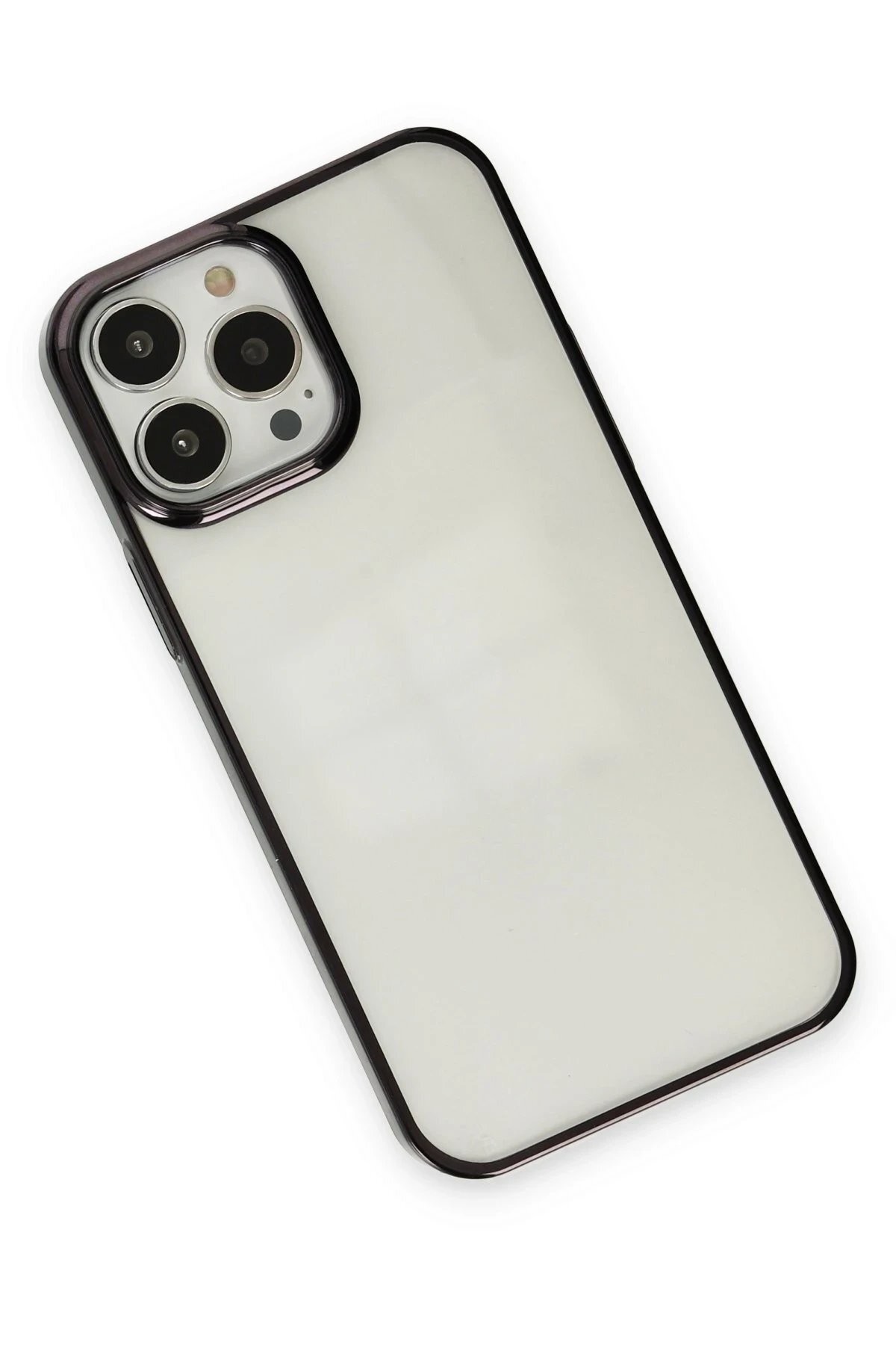 iPhone 13 Pro Max Kılıf Element Silikon - Siyah