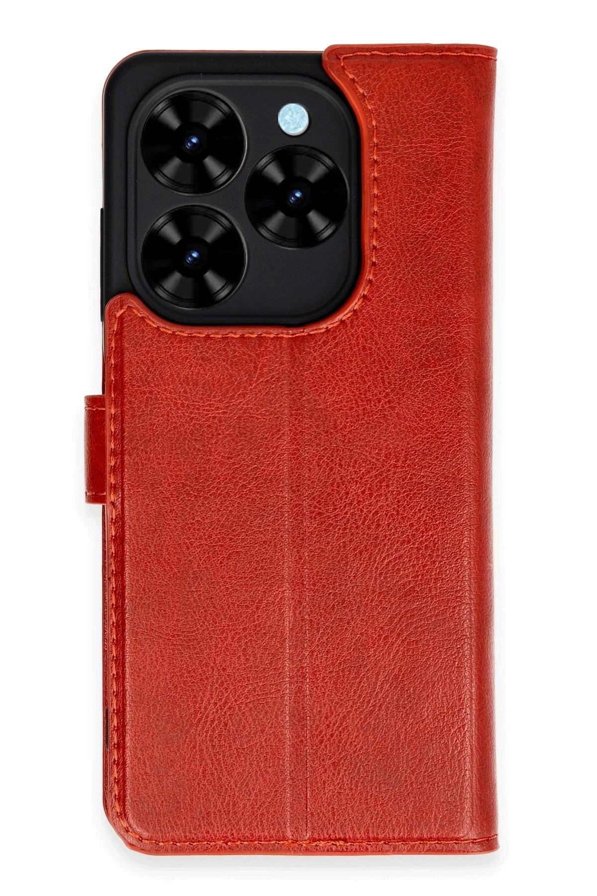 Tecno Spark Go 2024 Kılıf Trend S Plus Kapaklı Kılıf - Kırmızı