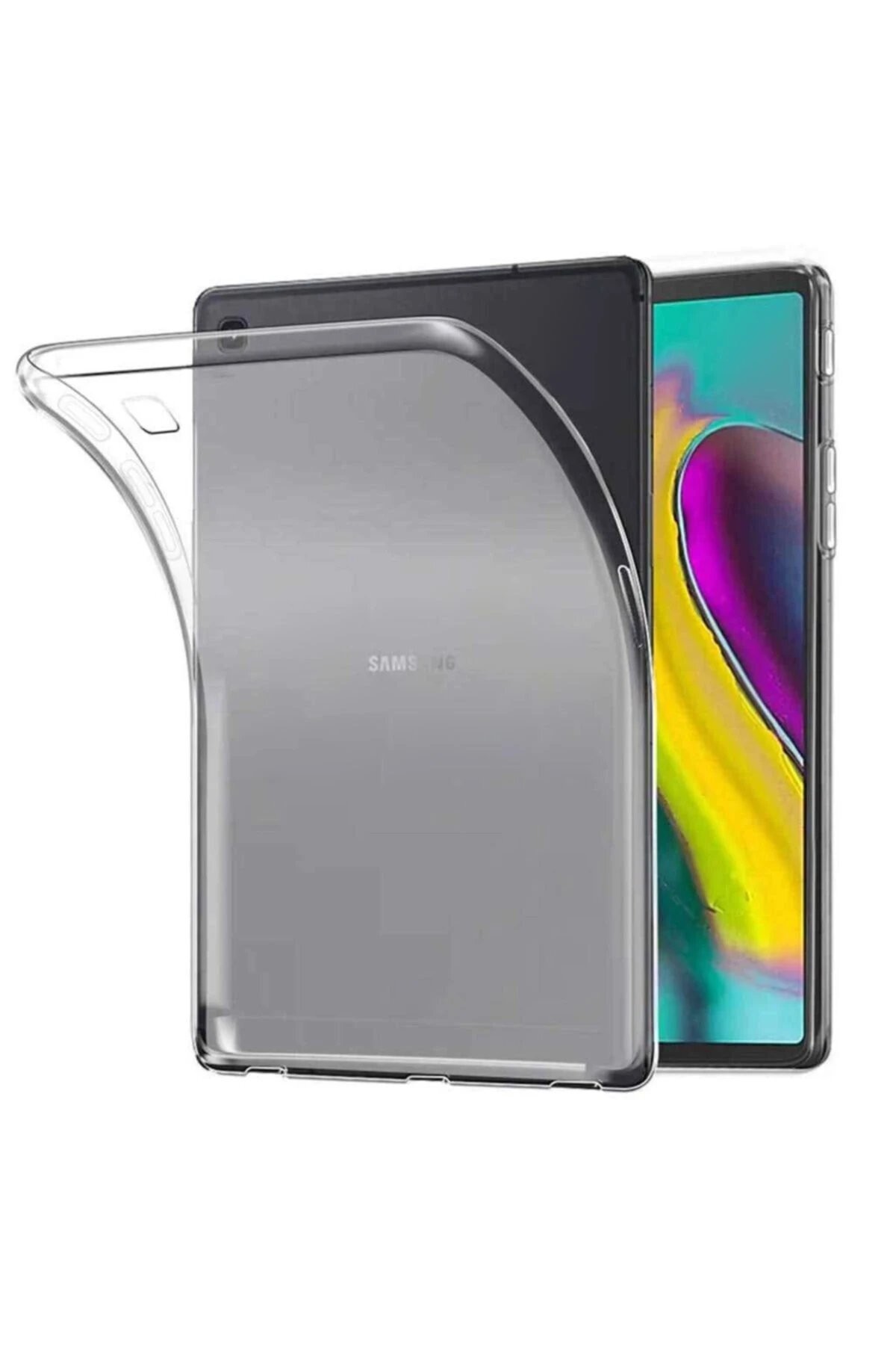 Samsung Galaxy T720 Tab S5e 10.5 Kılıf Tablet Şeffaf Silikon