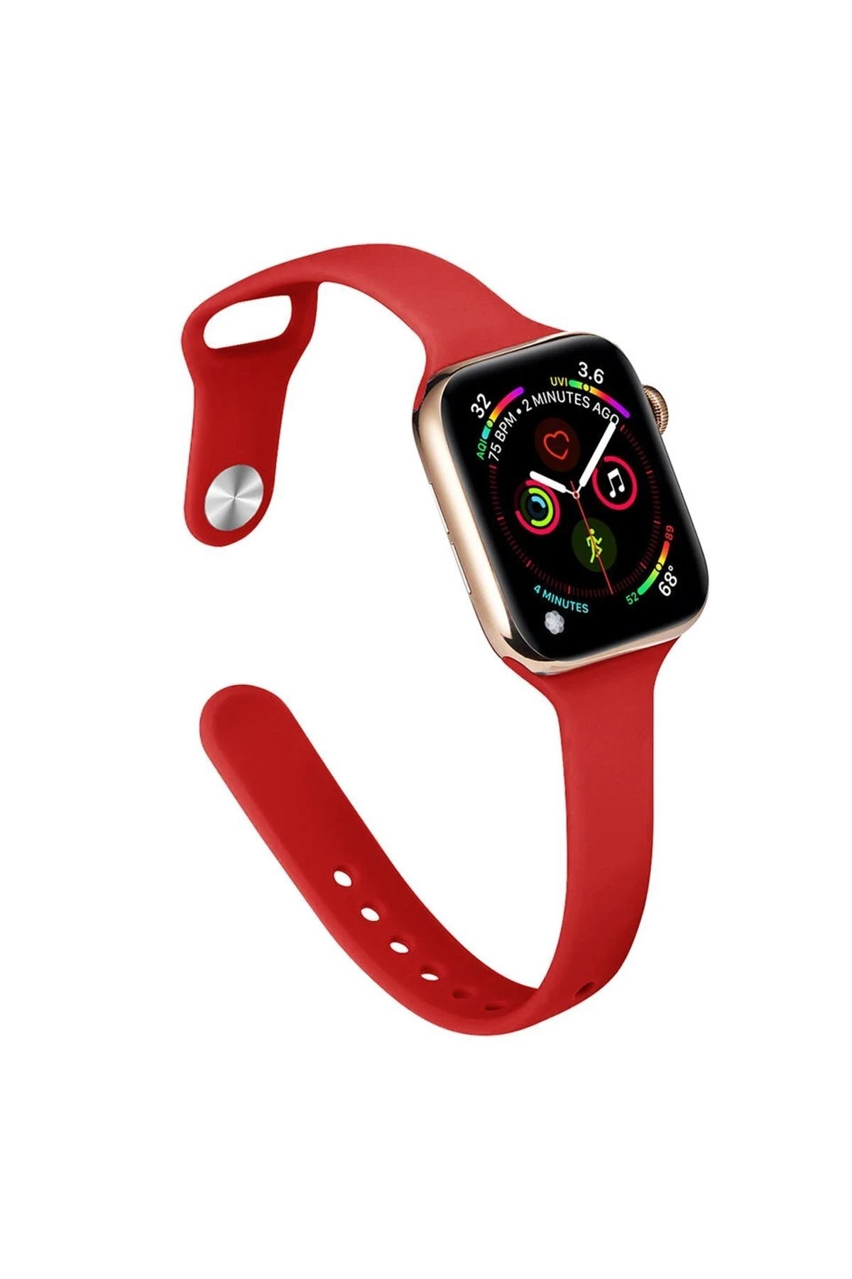 Apple Watch 42mm Klasik Kordon - Kırmızı