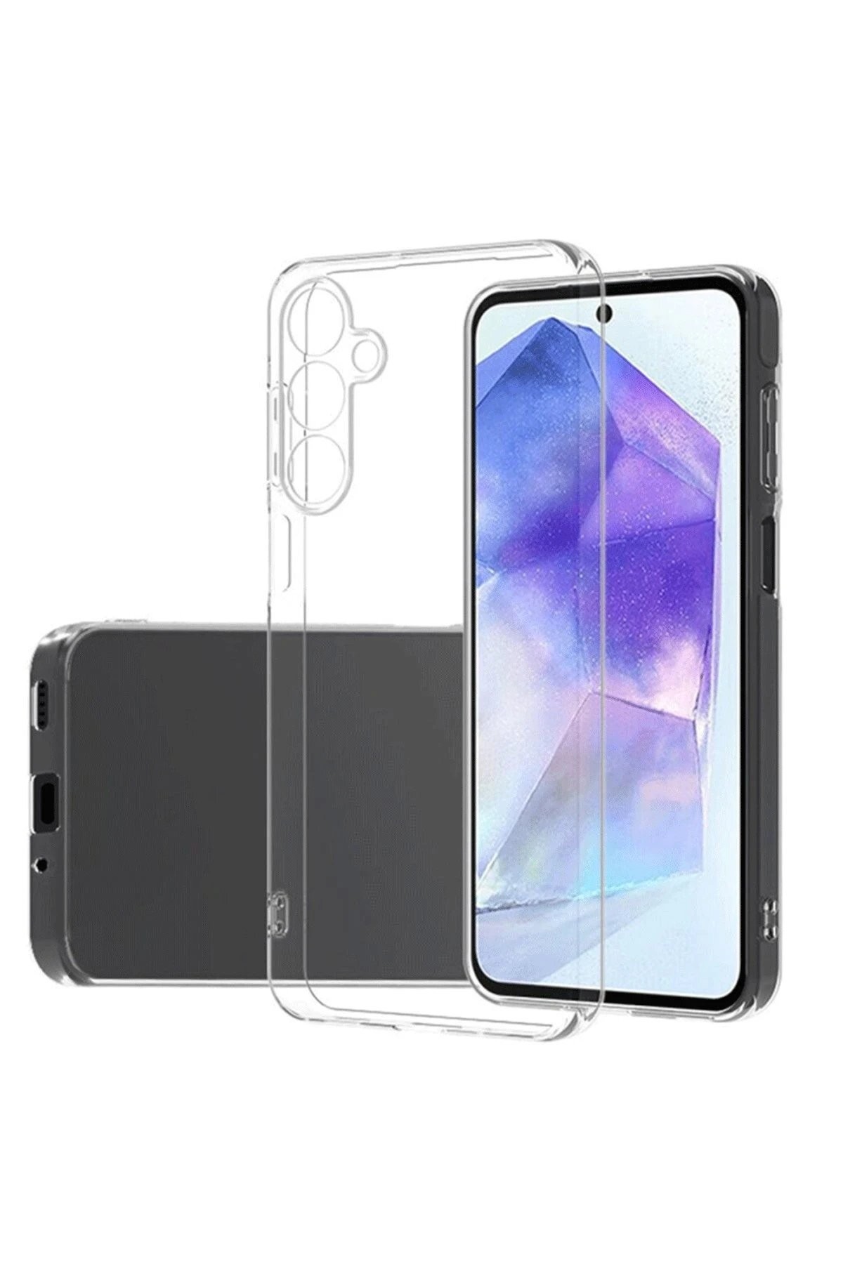 Samsung Galaxy A16 5G Kılıf Lüx Şeffaf Silikon