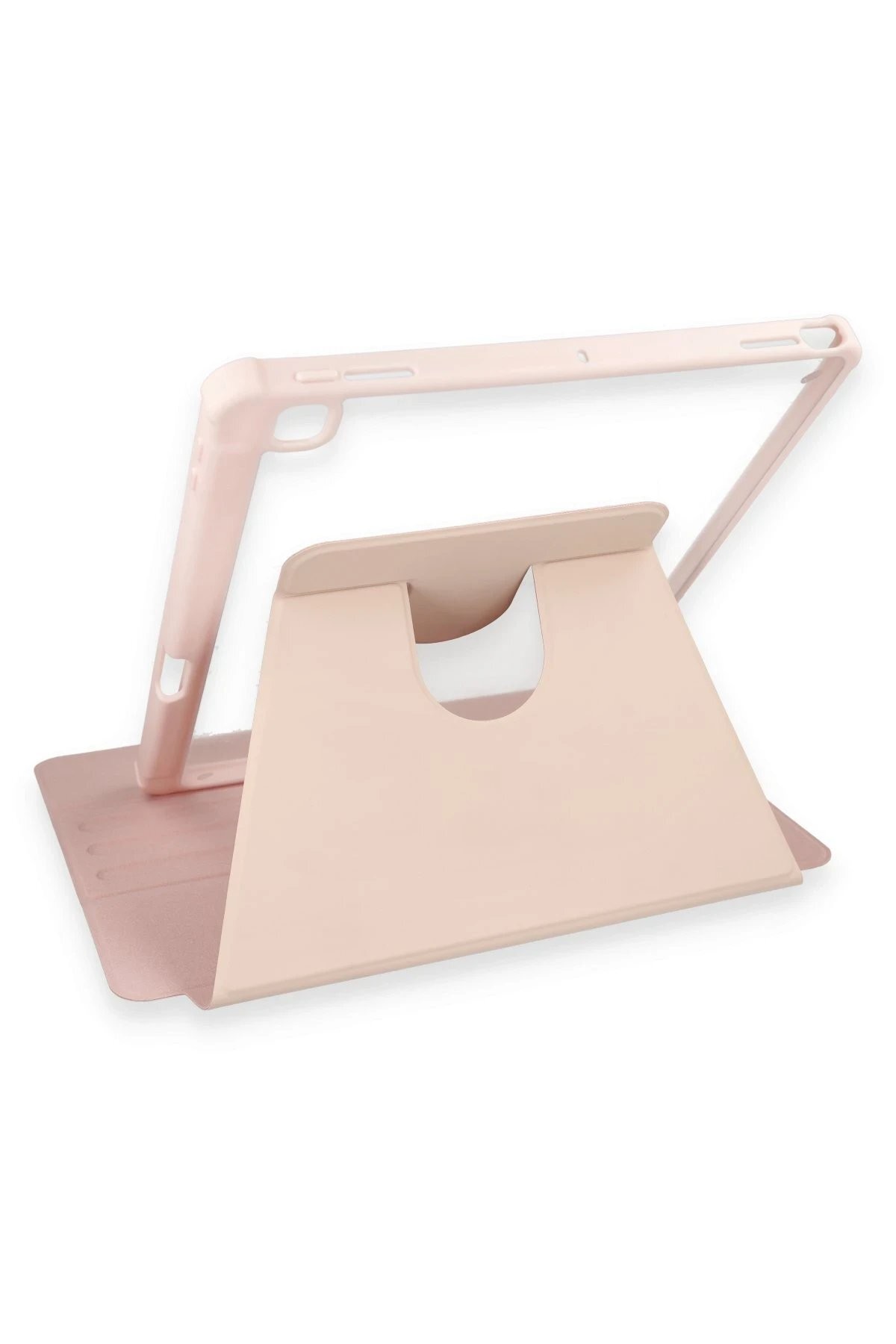 iPad 10.2 (7.nesil) Kılıf Starling 360 Kalemlikli Tablet Kılıf - Rose Gold