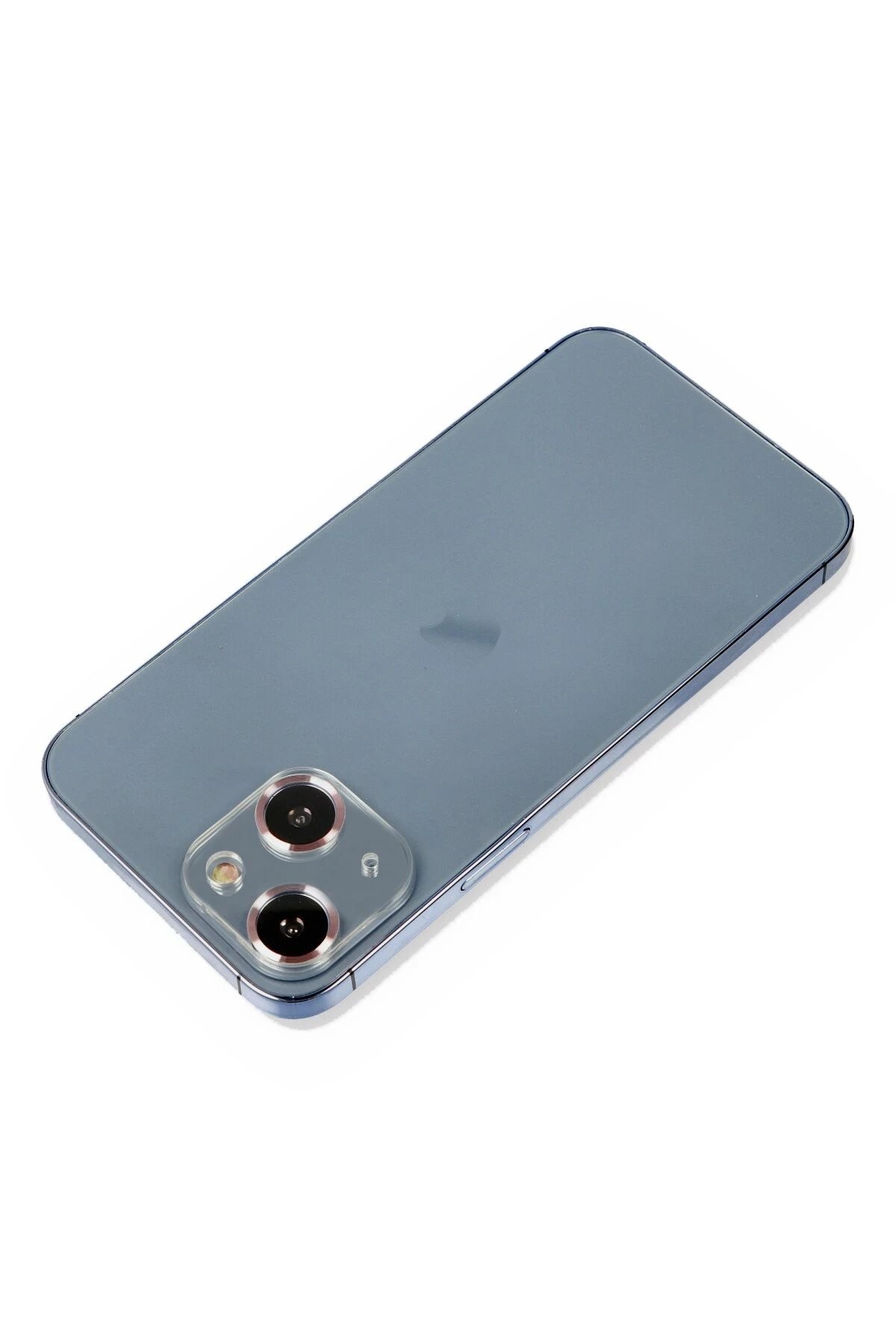 iPhone 14 Plus Metal Kamera Lens Koruma Cam - Mor