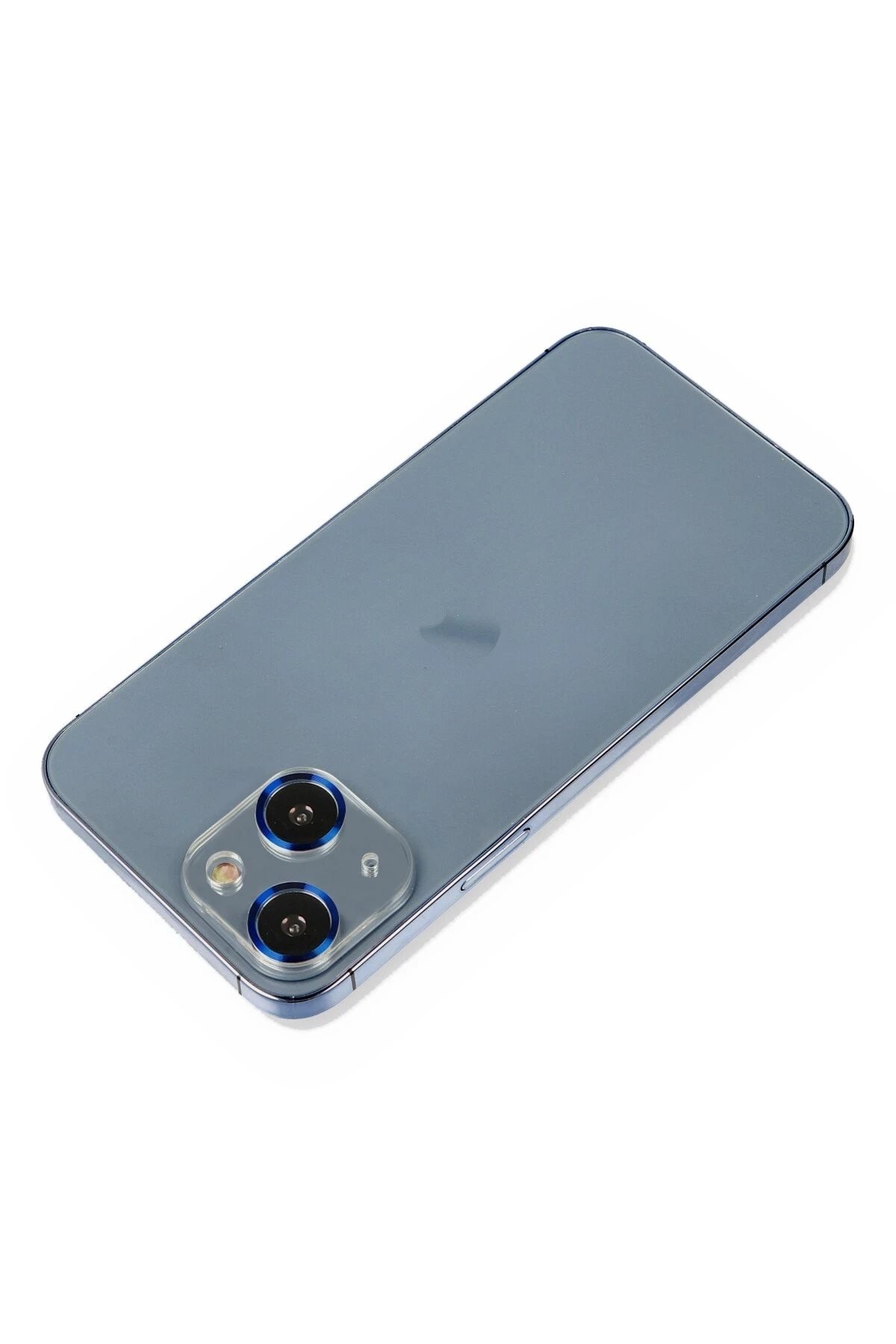 iPhone 14 Plus Metal Kamera Lens Koruma Cam - Mavi