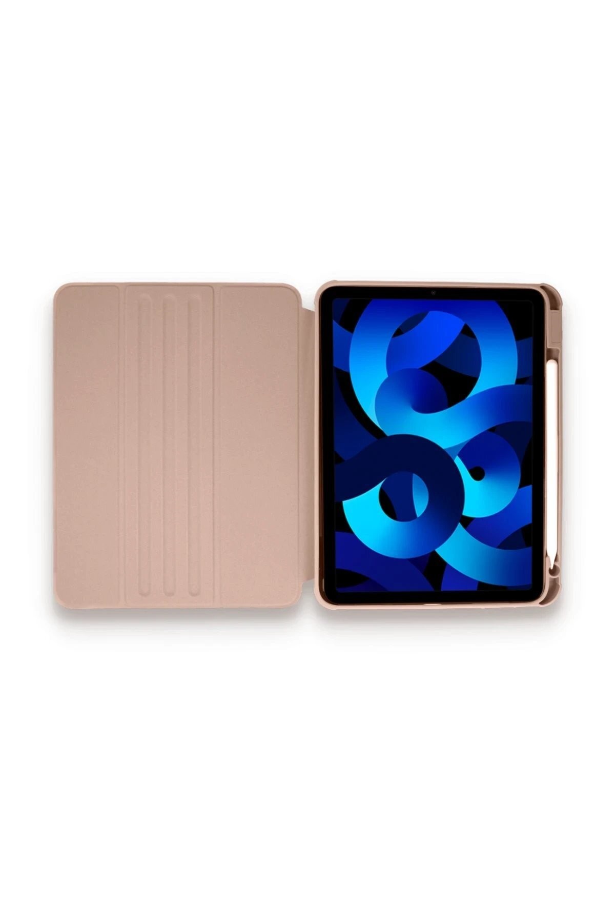 iPad 10.2 (7.nesil) Kılıf Starling 360 Kalemlikli Tablet Kılıf - Rose Gold
