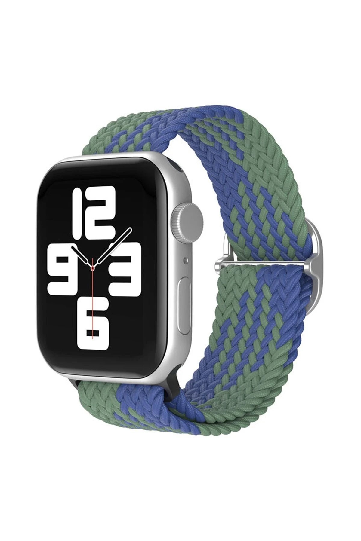 Apple Watch 42mm Star Kordon - Yeşil-Lacivert