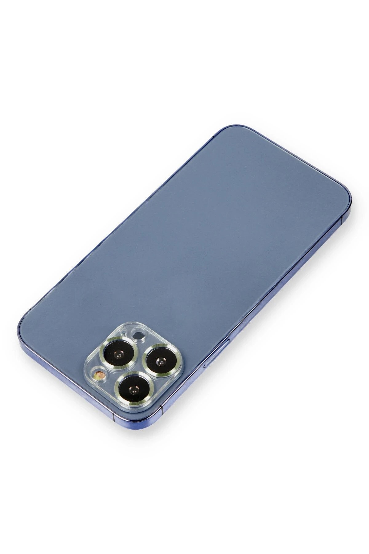 iPhone 14 Pro Max Metal Kamera Lens Koruma Cam - Açık Yeşil