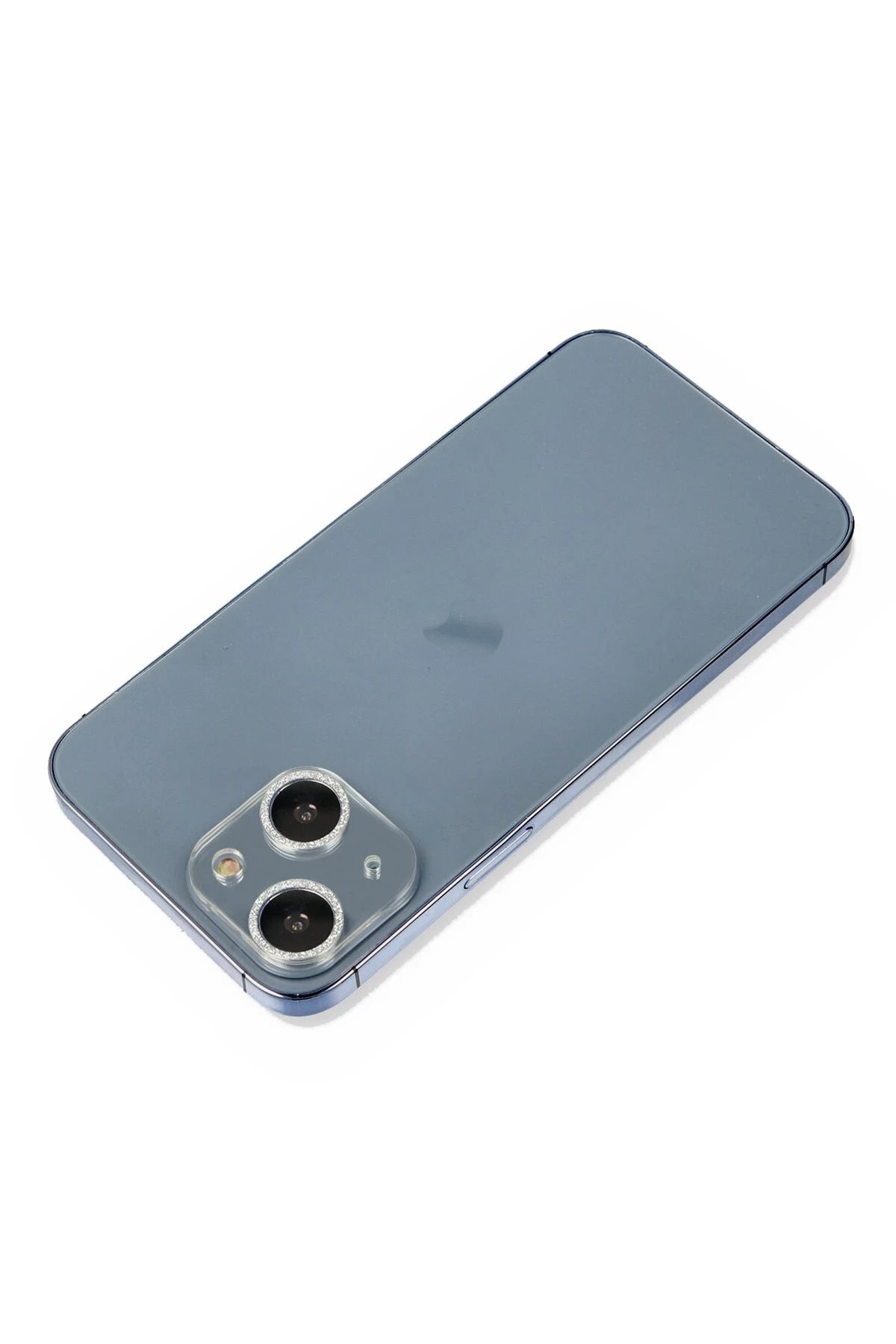 iPhone 13 Shine Kamera Lens Koruma Cam - Gümüş