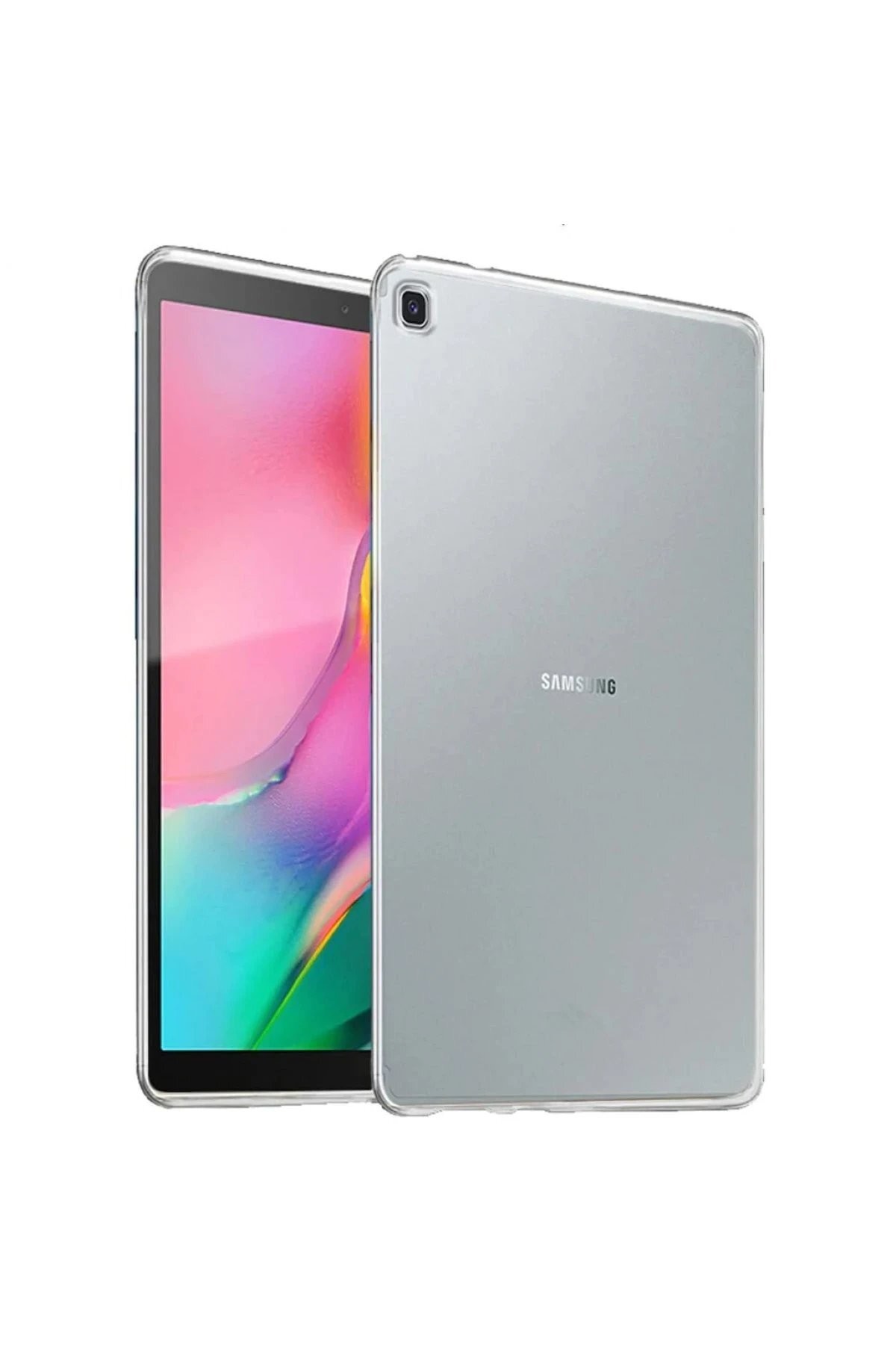 Samsung Galaxy Tab A7 10.4 Kılıf Tablet Şeffaf Silikon