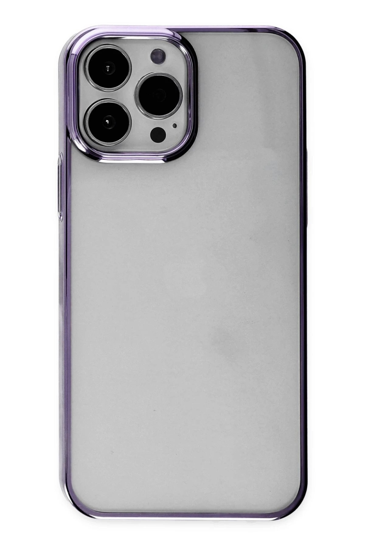 iPhone 13 Pro Max Kılıf Element Silikon - Mor