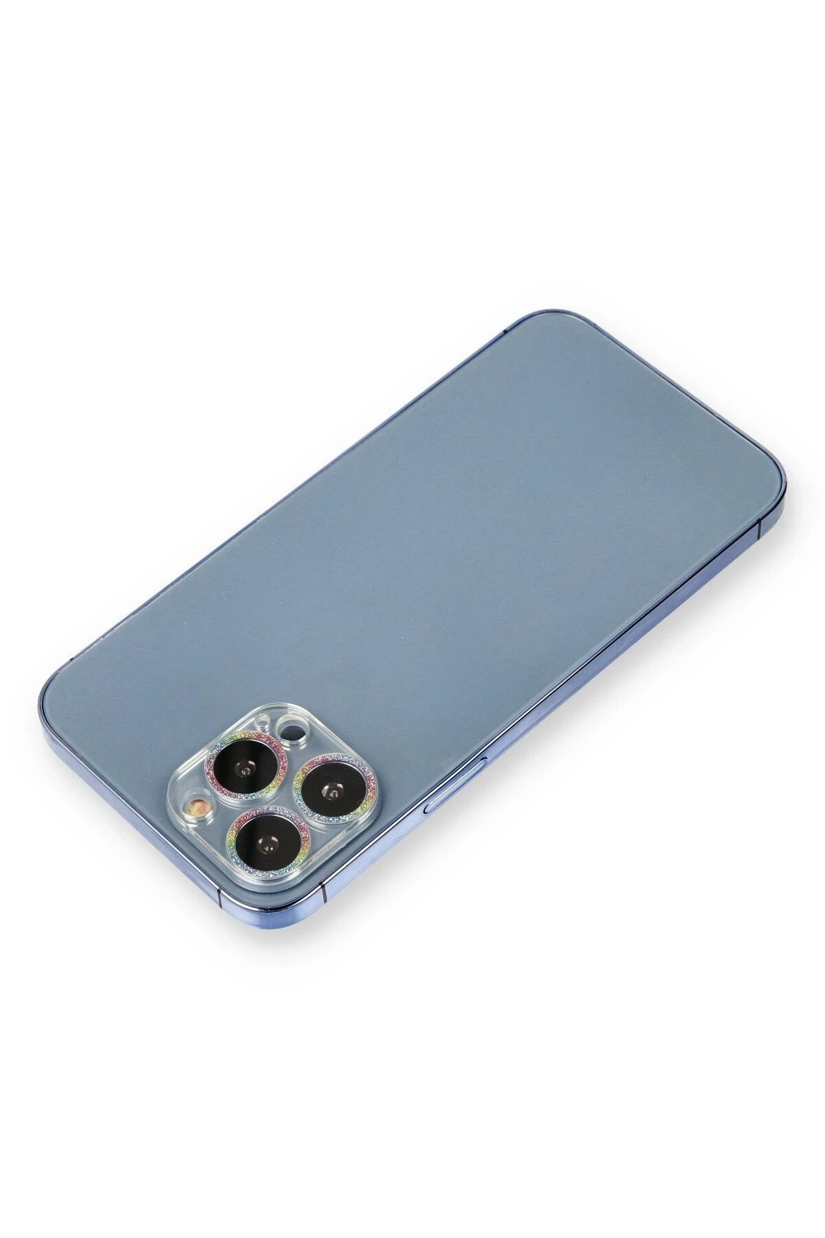 iPhone 13 Pro Max Shine Kamera Lens Koruma Cam - Rainbow