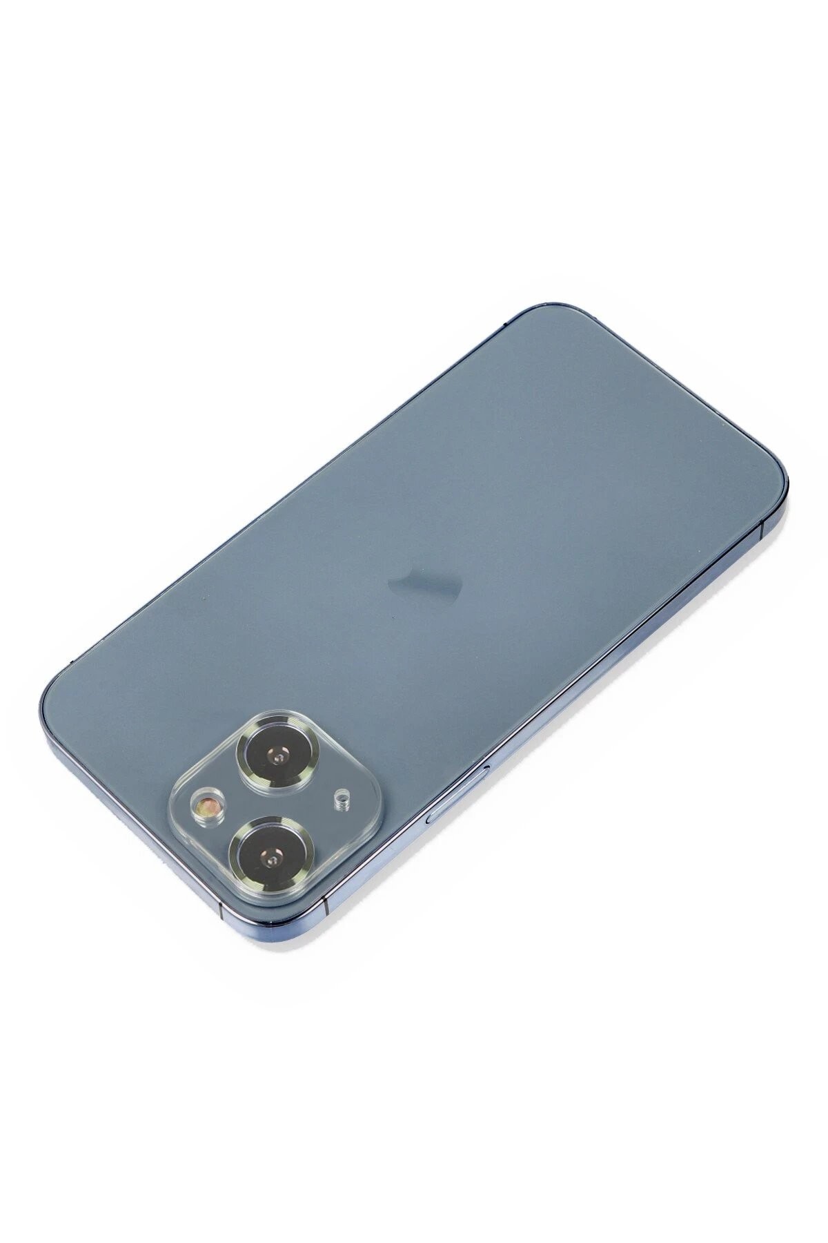 iPhone 14 Plus Metal Kamera Lens Koruma Cam - Koyu Yeşil
