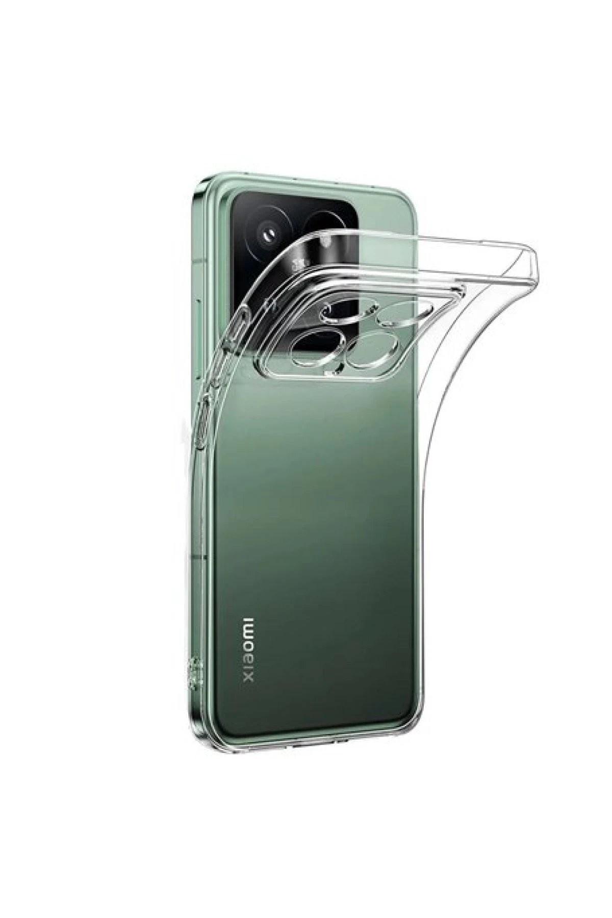 Xiaomi Mi 14T Pro Kılıf Lüx Şeffaf Silikon
