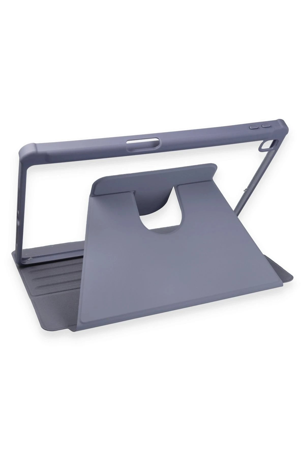 iPad 10.2 (7.nesil) Kılıf Starling 360 Kalemlikli Tablet Kılıf - Lila