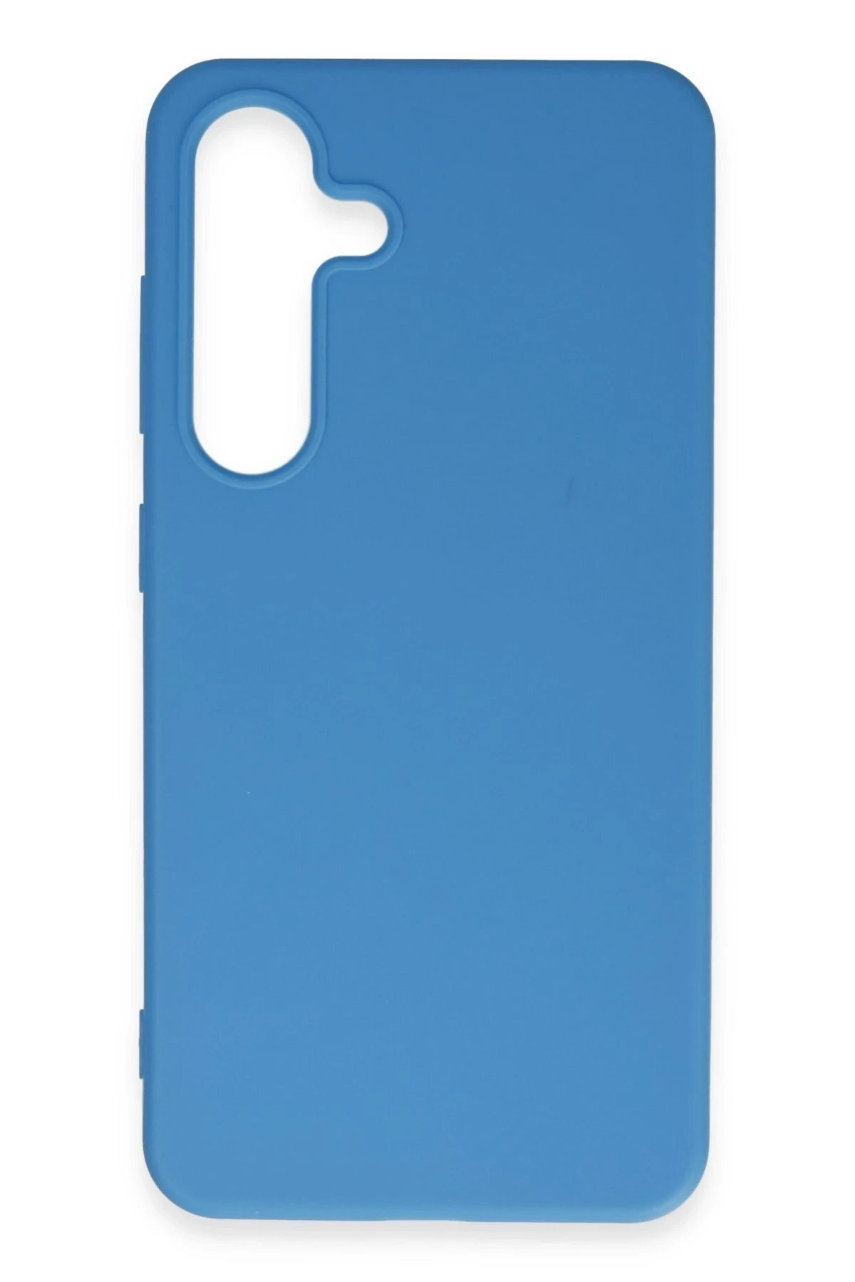 Samsung Galaxy S24 Plus Kılıf First Silikon - Mavi