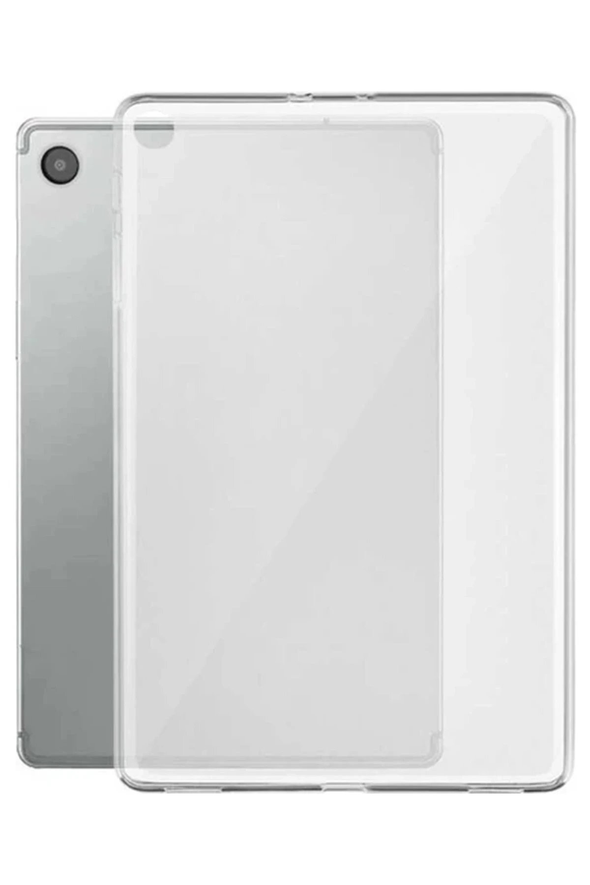 Samsung Galaxy X200 Tab A8 10.5 Kılıf Tablet Şeffaf Silikon - Şeffaf