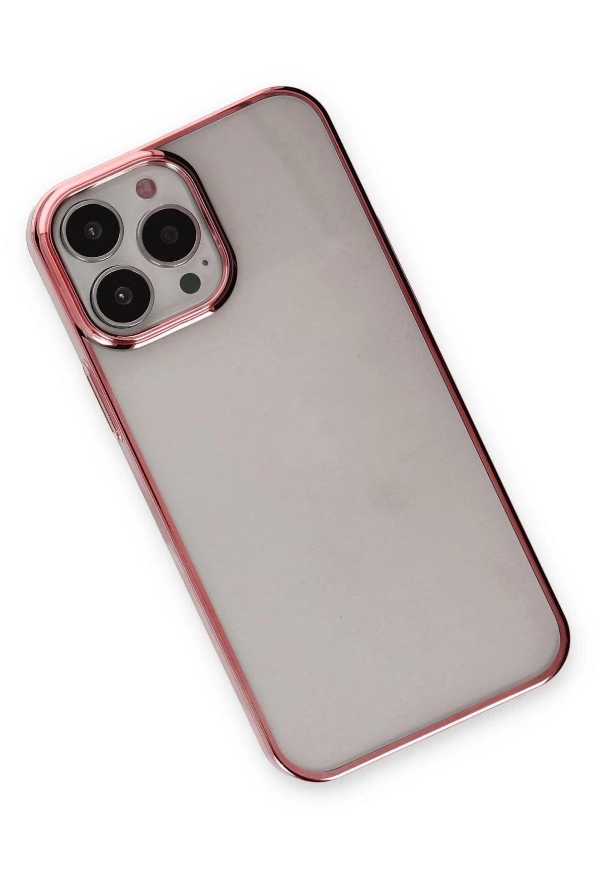 iPhone 13 Pro Max Kılıf Element Silikon - Pembe