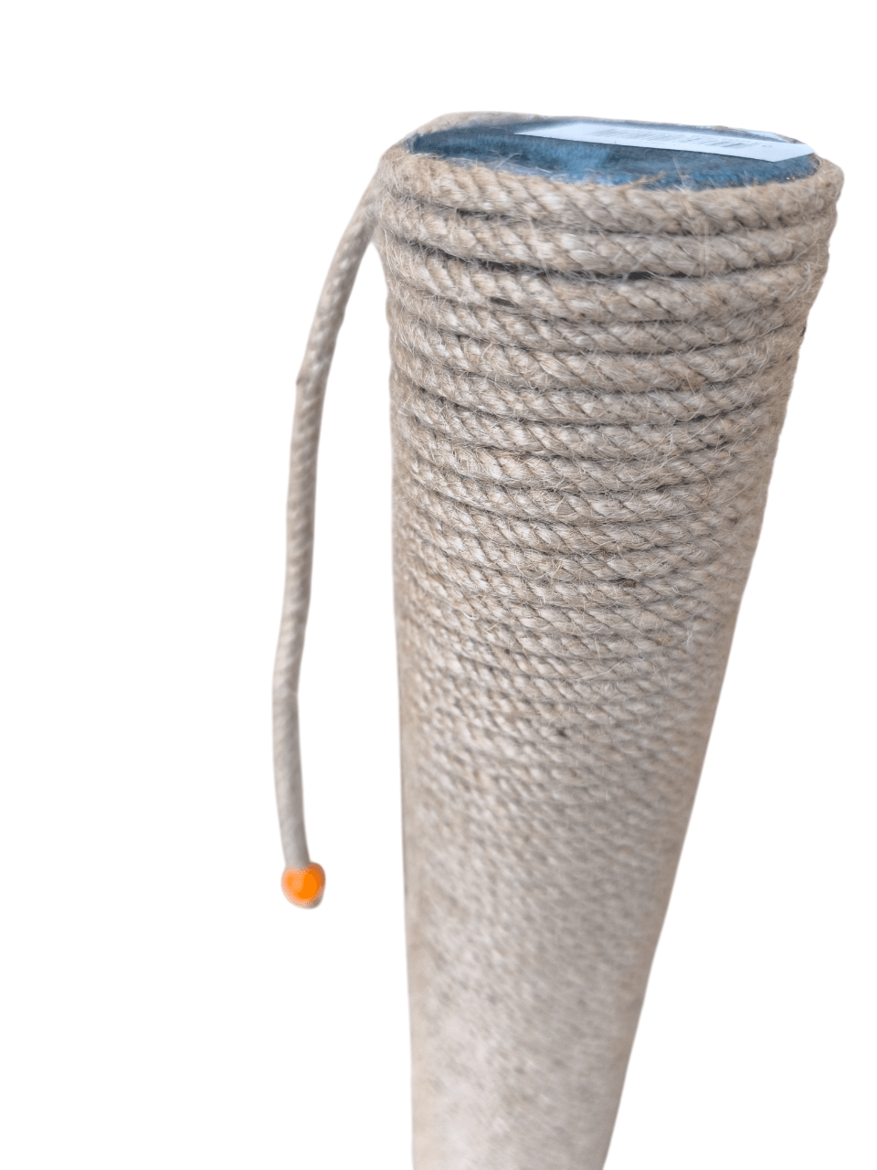 Oval Tabanlı Organik Jut Halat Sargı Kedi Tırmalama Tahtası 40 cm