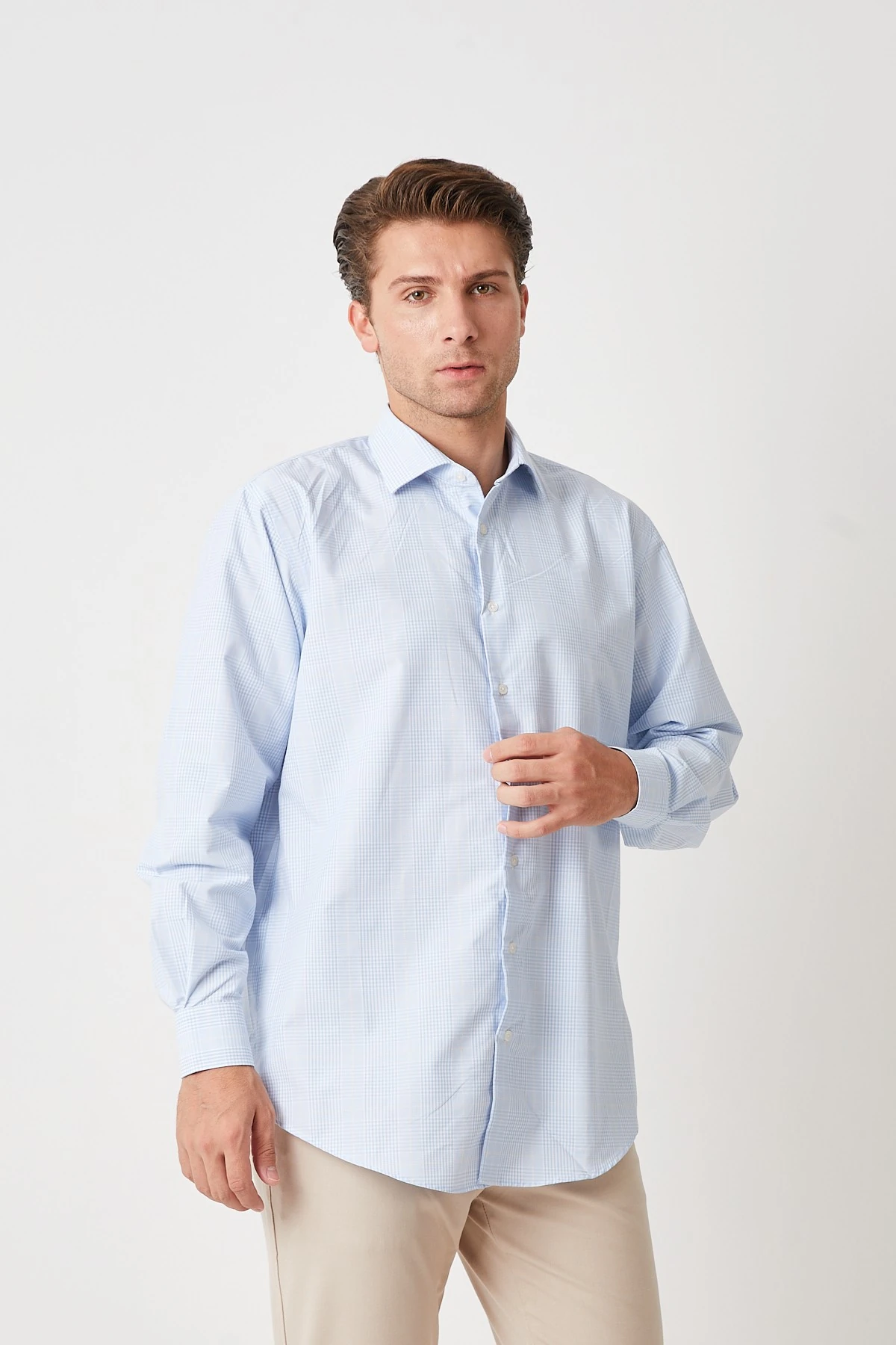 Rac* Yazlık Gömlek MAVİ BEYAZ