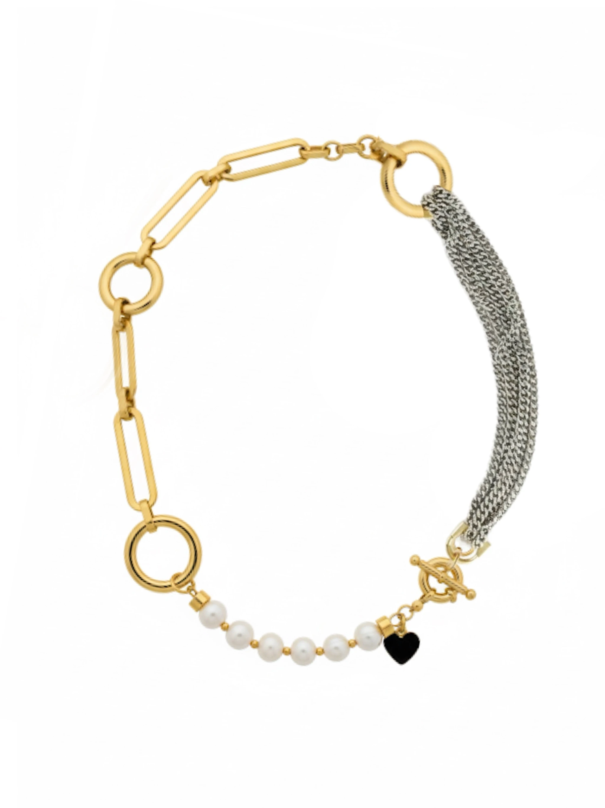 Palermo İnci Tasarım Kolye, Zincir kolye