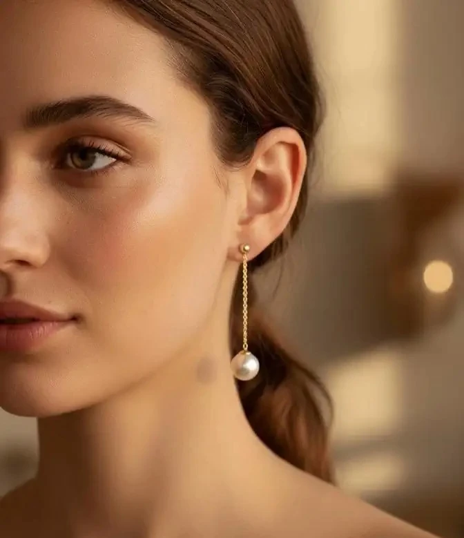 Soho Sallantılı İnci Küpe