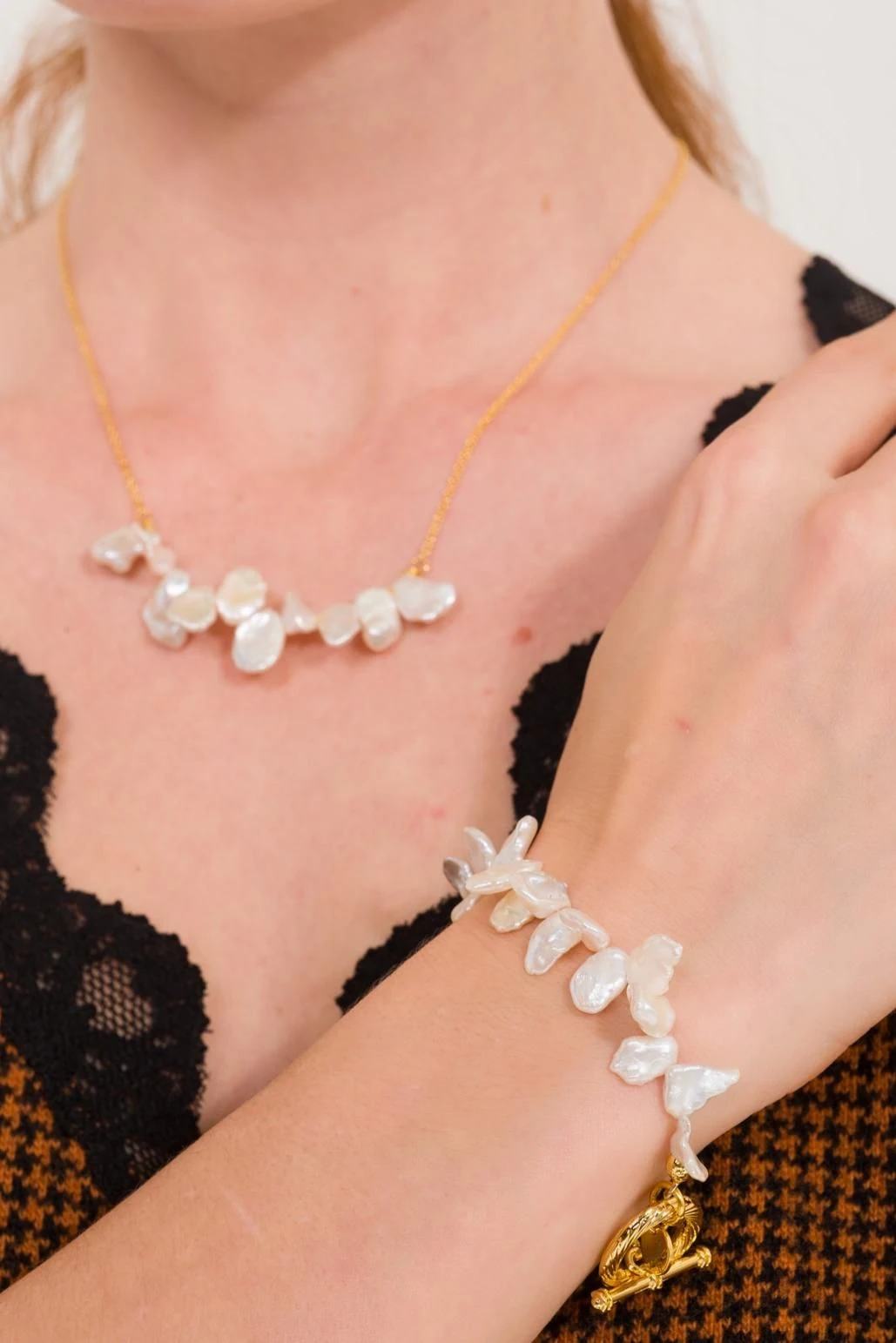 Leaf Pearl, Yaprak İnci Kolye