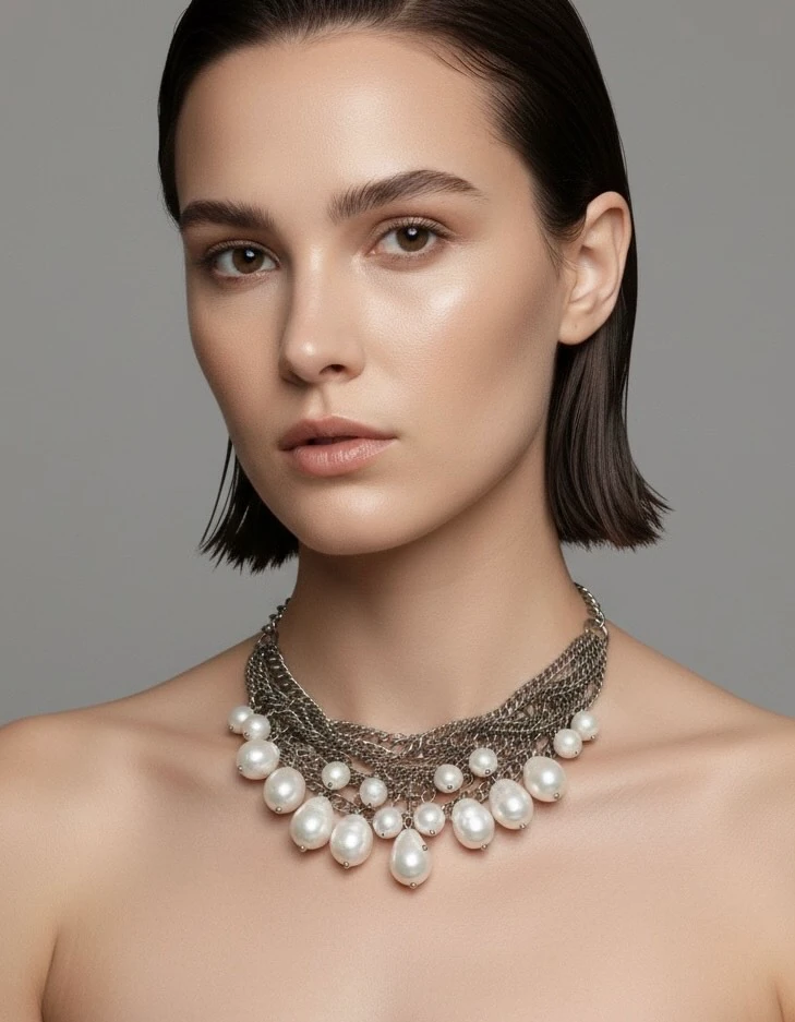 Avalon Barok İncili Kolye