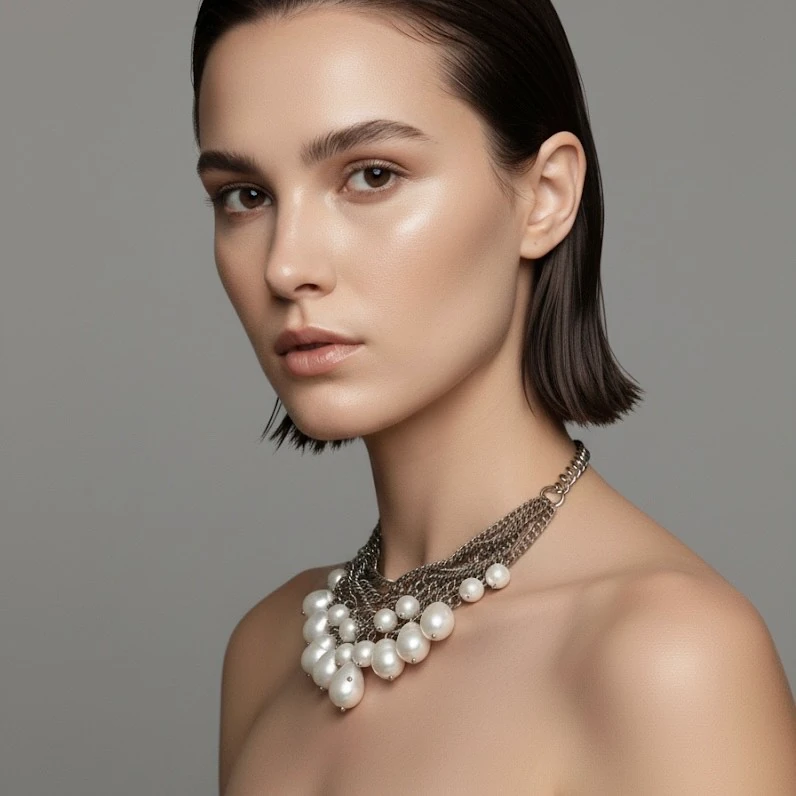 Avalon Barok İncili Kolye