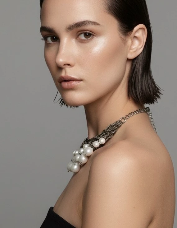 Avalon Barok İncili Kolye