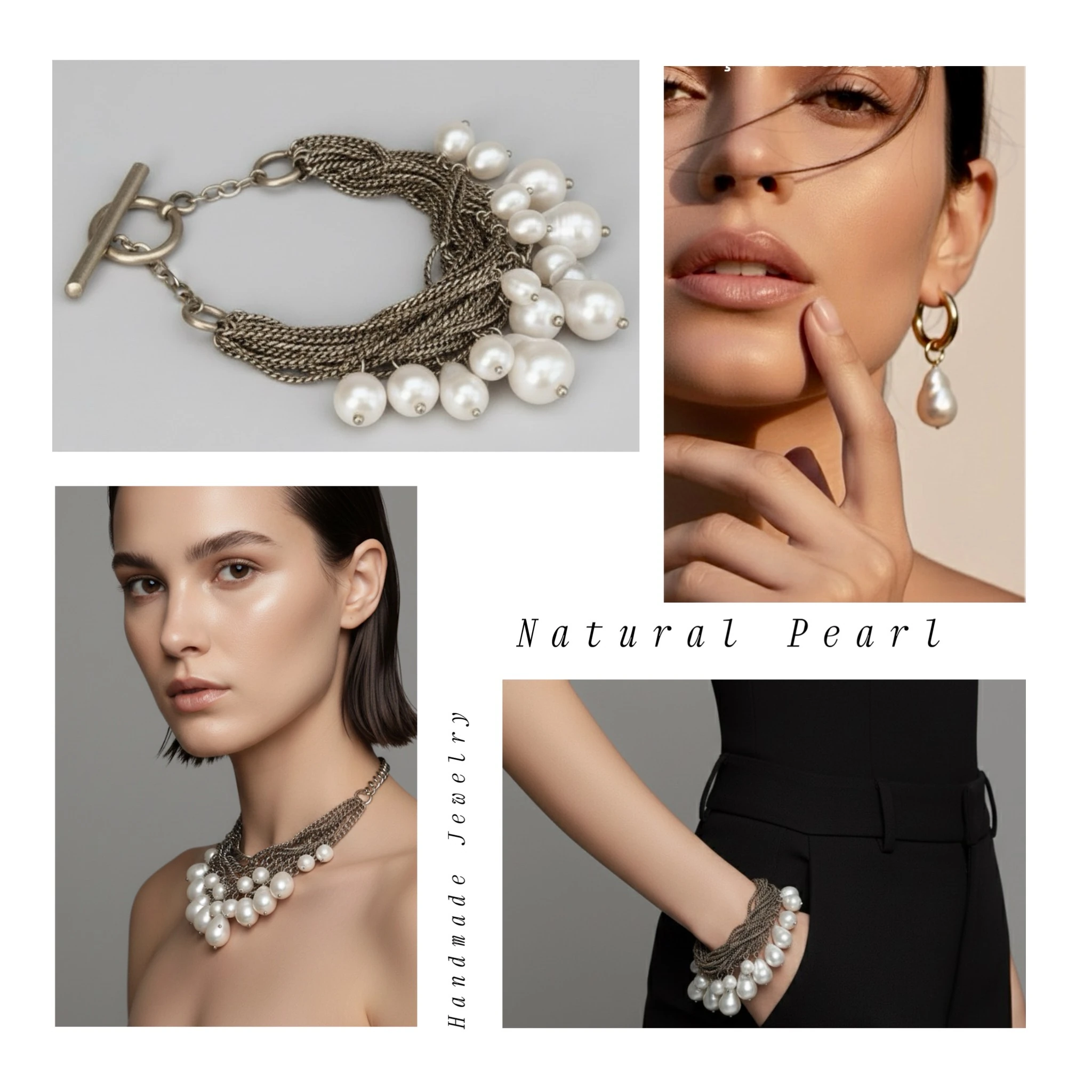 Avalon Barok İncili Kolye